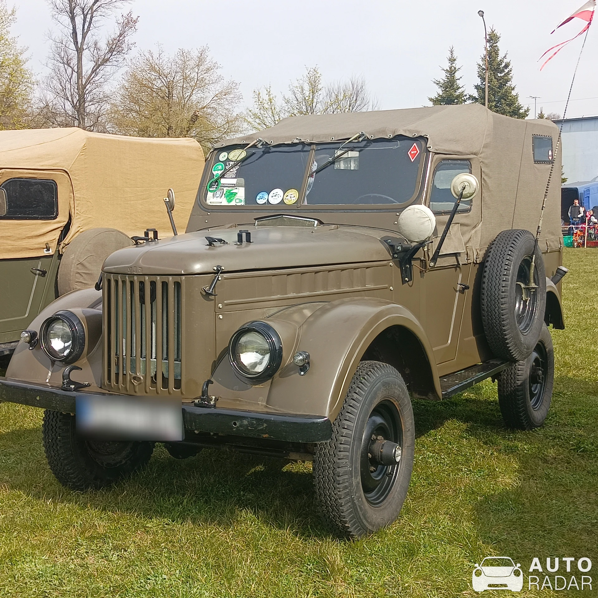 GAZ 69 spotted in Poznań