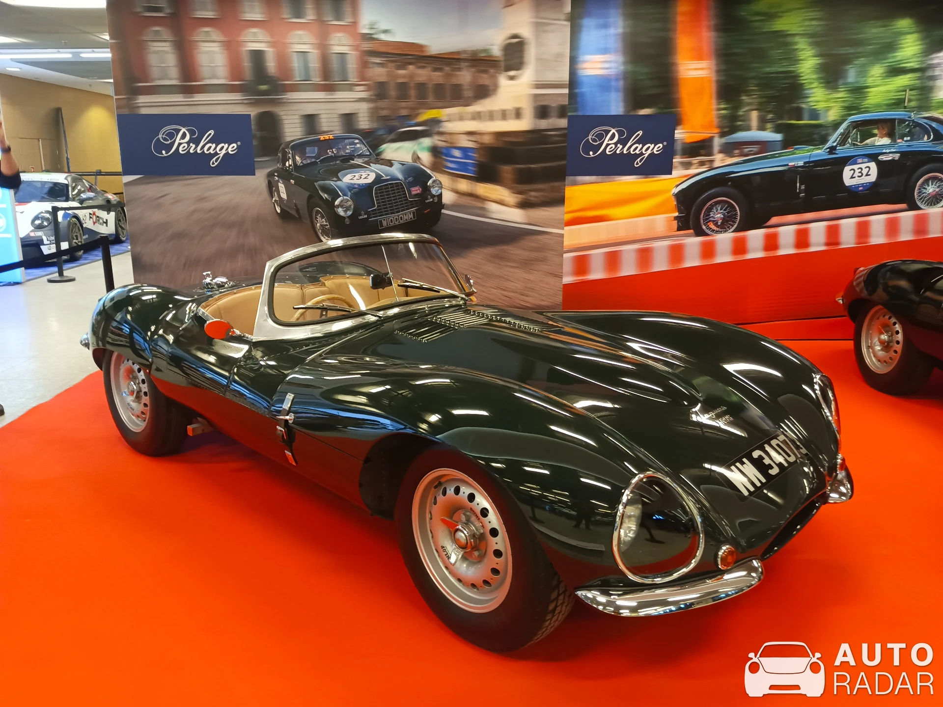 Jaguar XKSS spotted in Warszawa