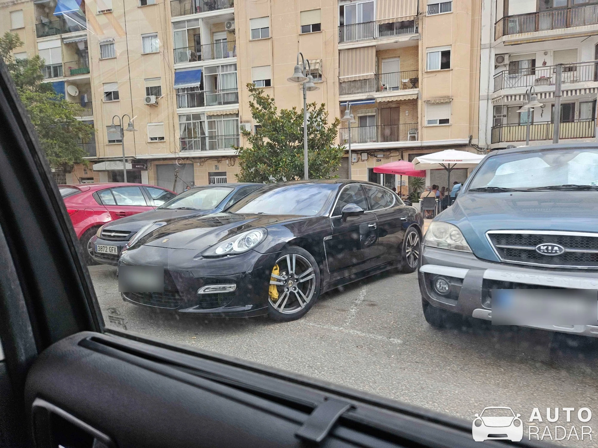 Porsche 970 Panamera Turbo spotted in Cullera, Spain