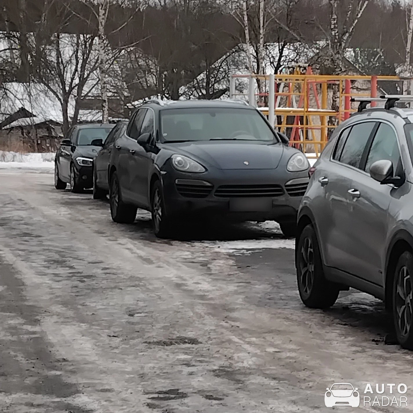 Porsche Cayenne spotted in Stopiņi, Latvia