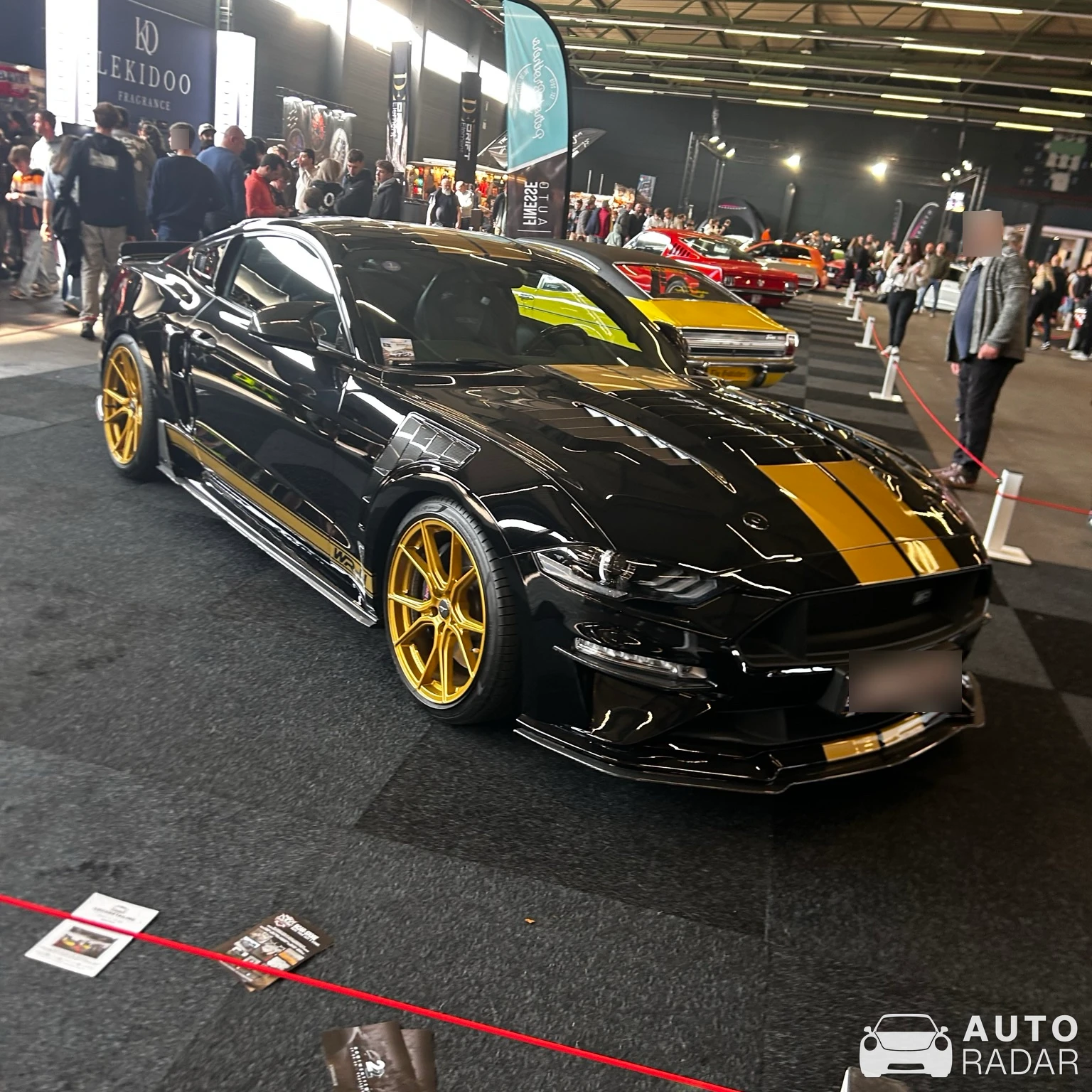 Ford Mustang GT 2018 Wolf Racing spotted in Gent, België