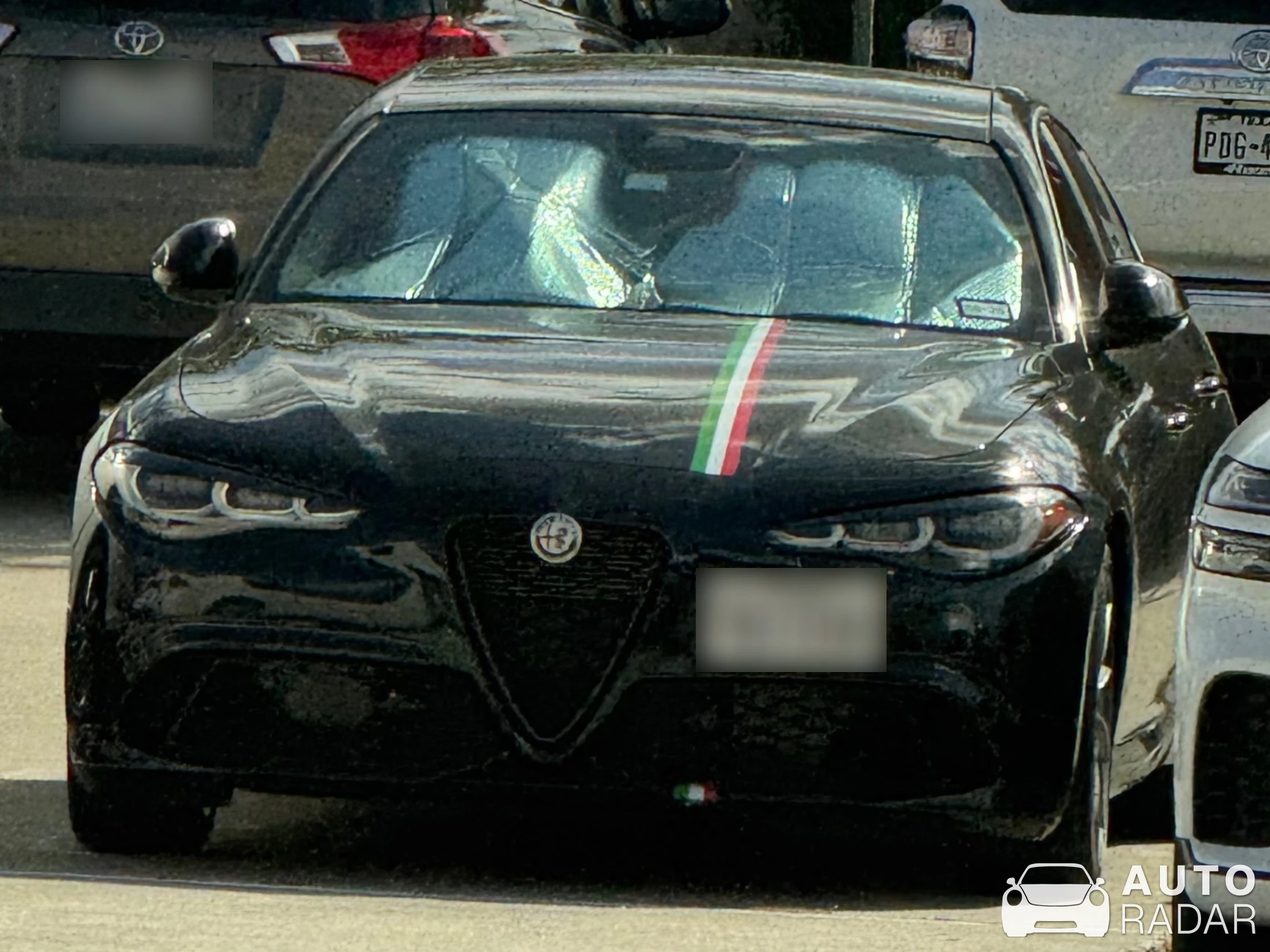 Alfa Romeo Giulia spotted in The Woodlands, United States