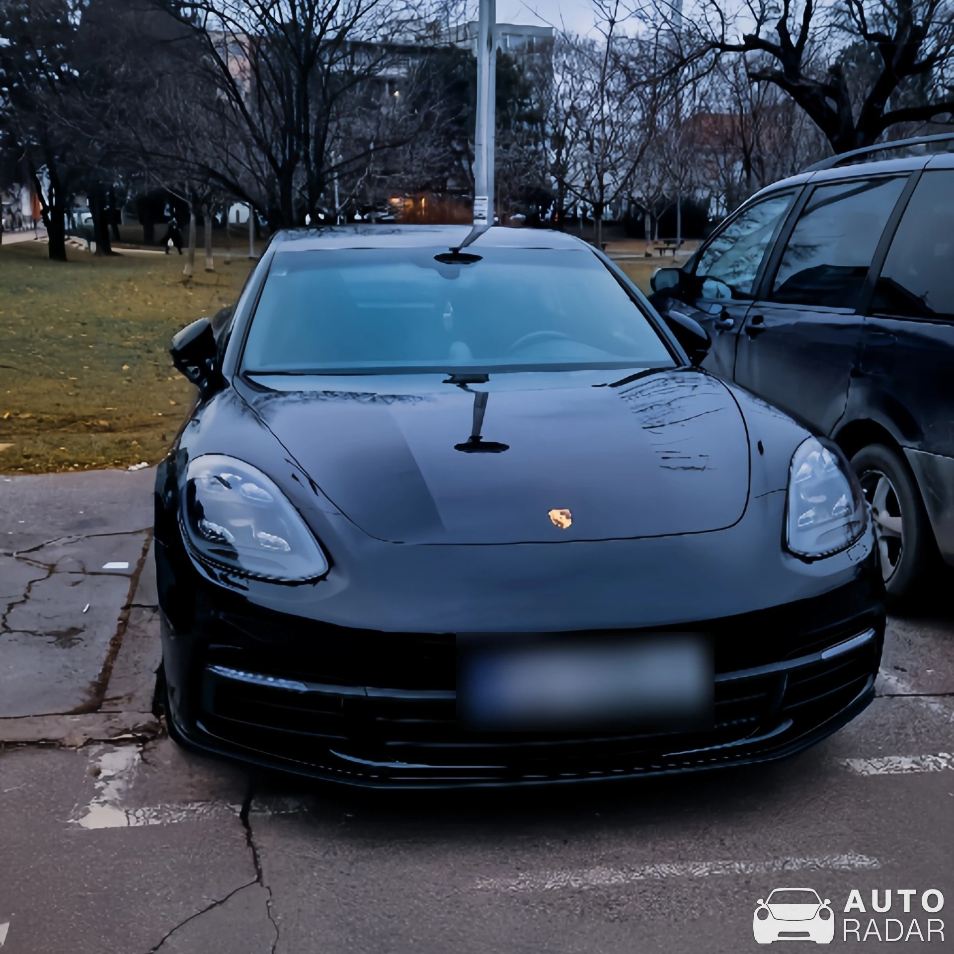 Porsche 971 Panamera 4S spotted in Zagreb, Hrvatska