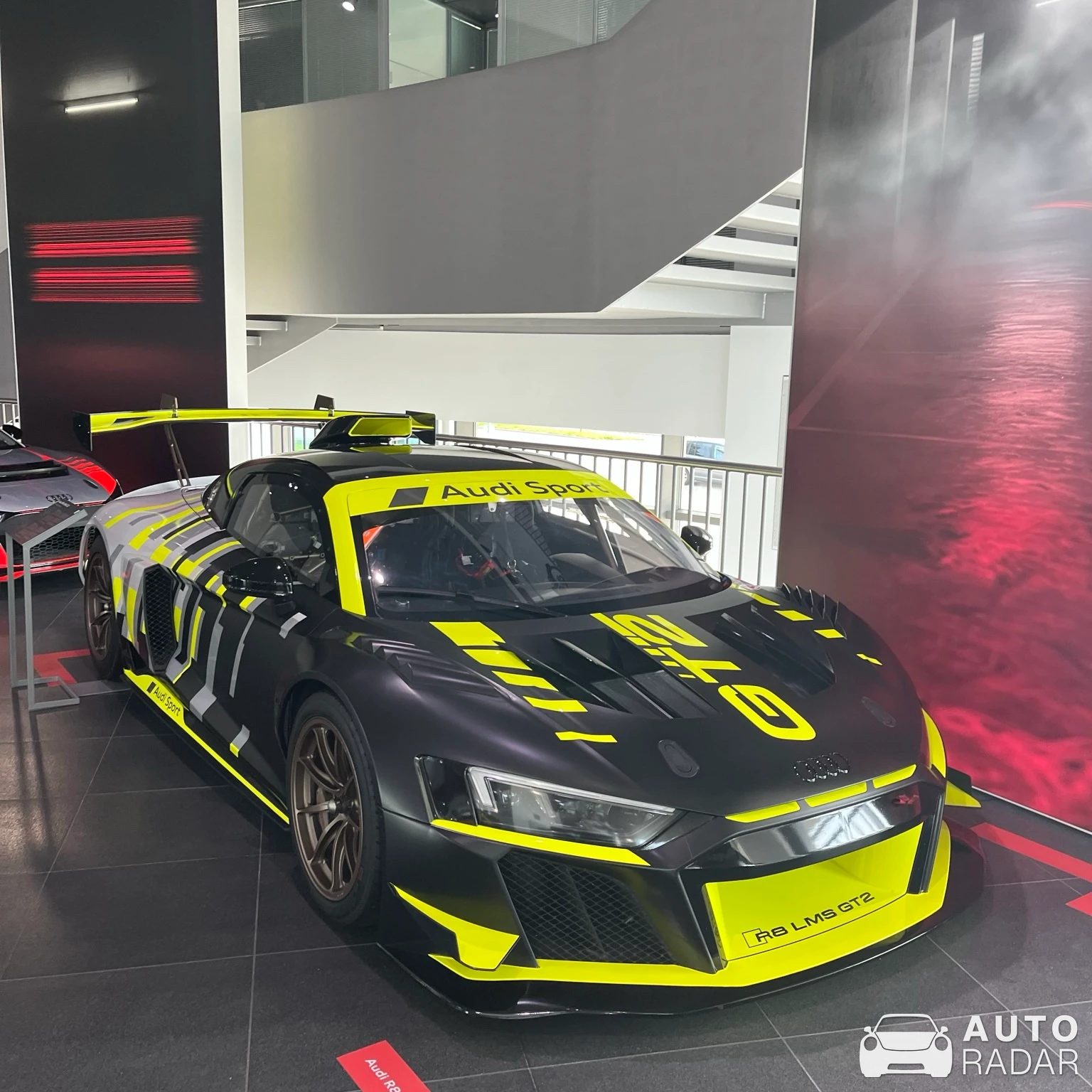 Audi R8 LMS GT2 spotted in Ingolstadt