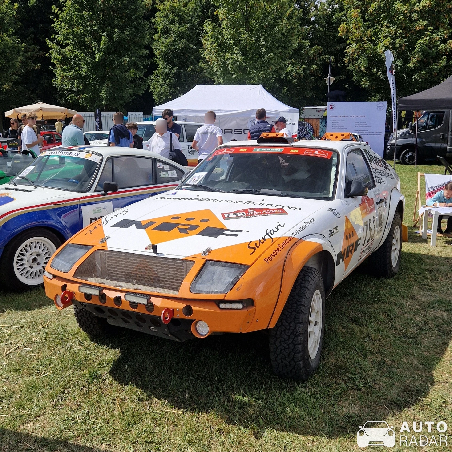 Porsche 924 Dakar spotted in Ślęza
