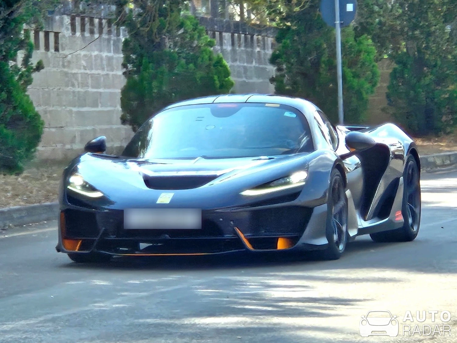 McLaren W1 spotted in Nardò
