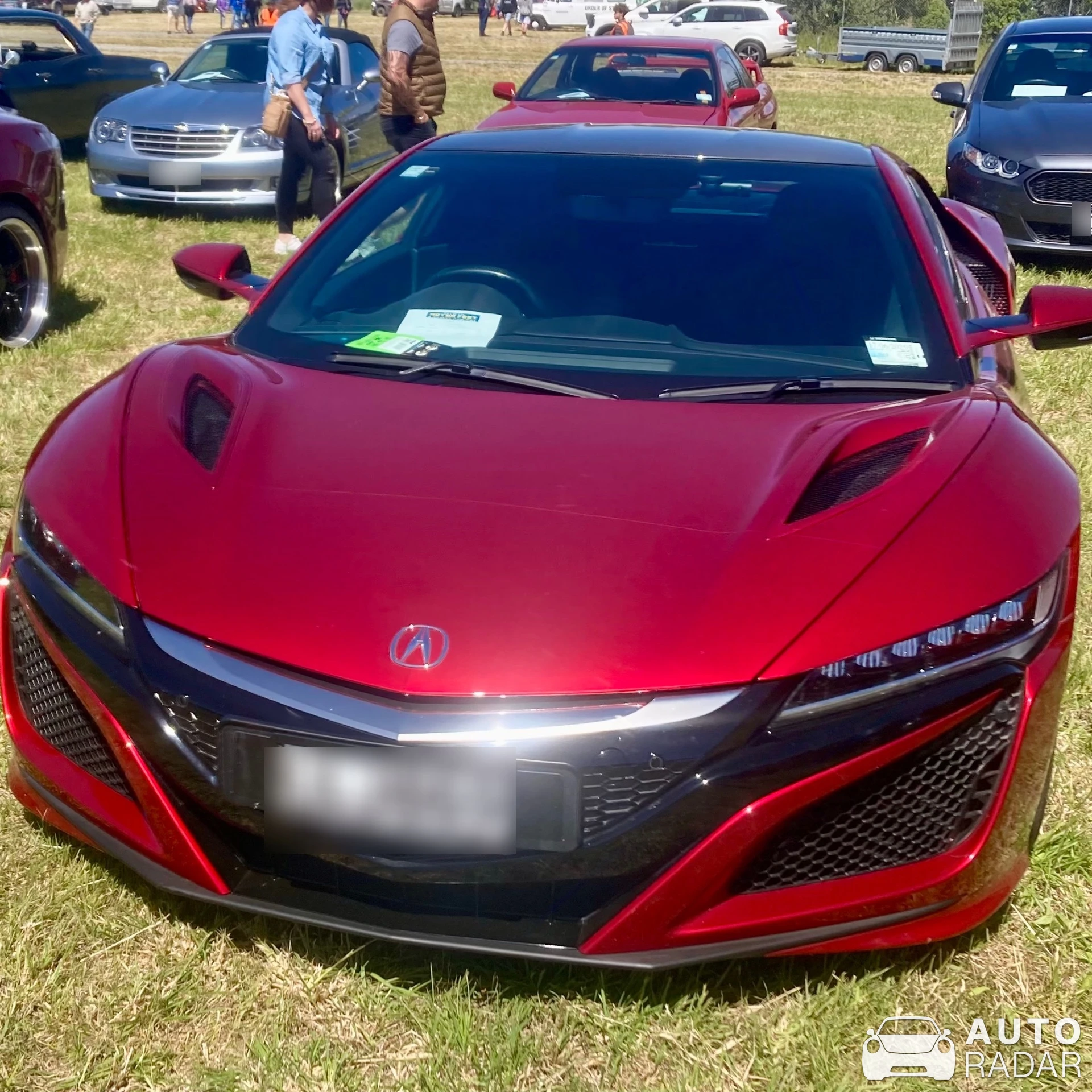 Acura NSX spotted in Rolleston, New Zealand