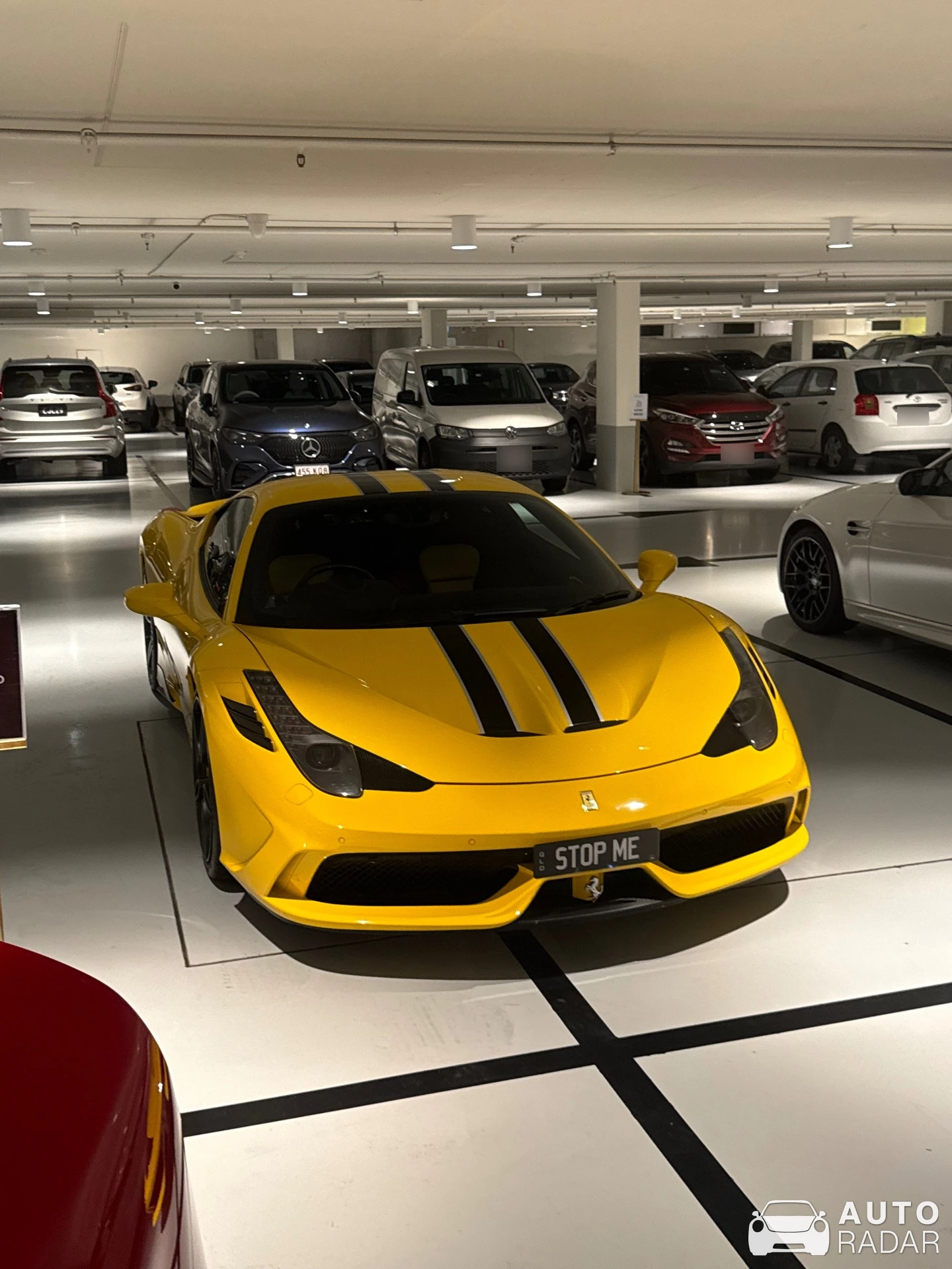 Ferrari 458 Speciale spotted in Newstead, Australia