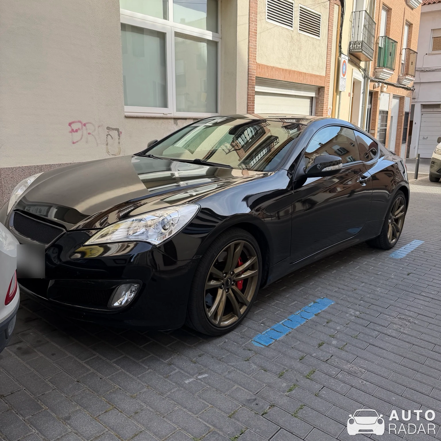 Hyundai Genesis Coupe spotted in Illescas