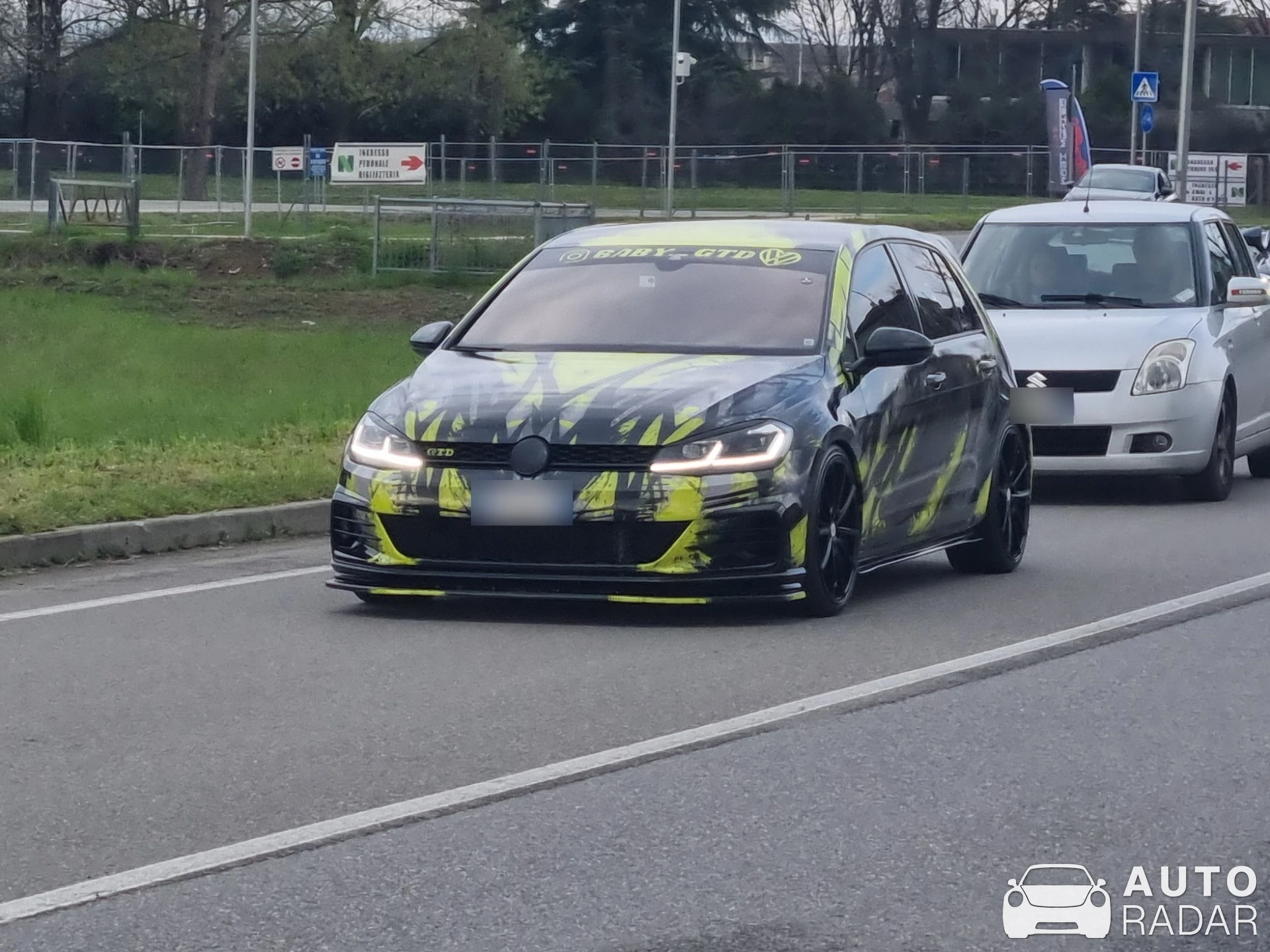Volkswagen Golf GTD spotted in Segrate