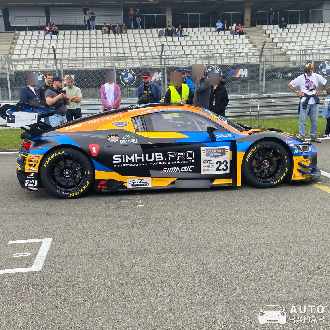 Audi R8 LMS GT3 EVO II spotted in Nürburg