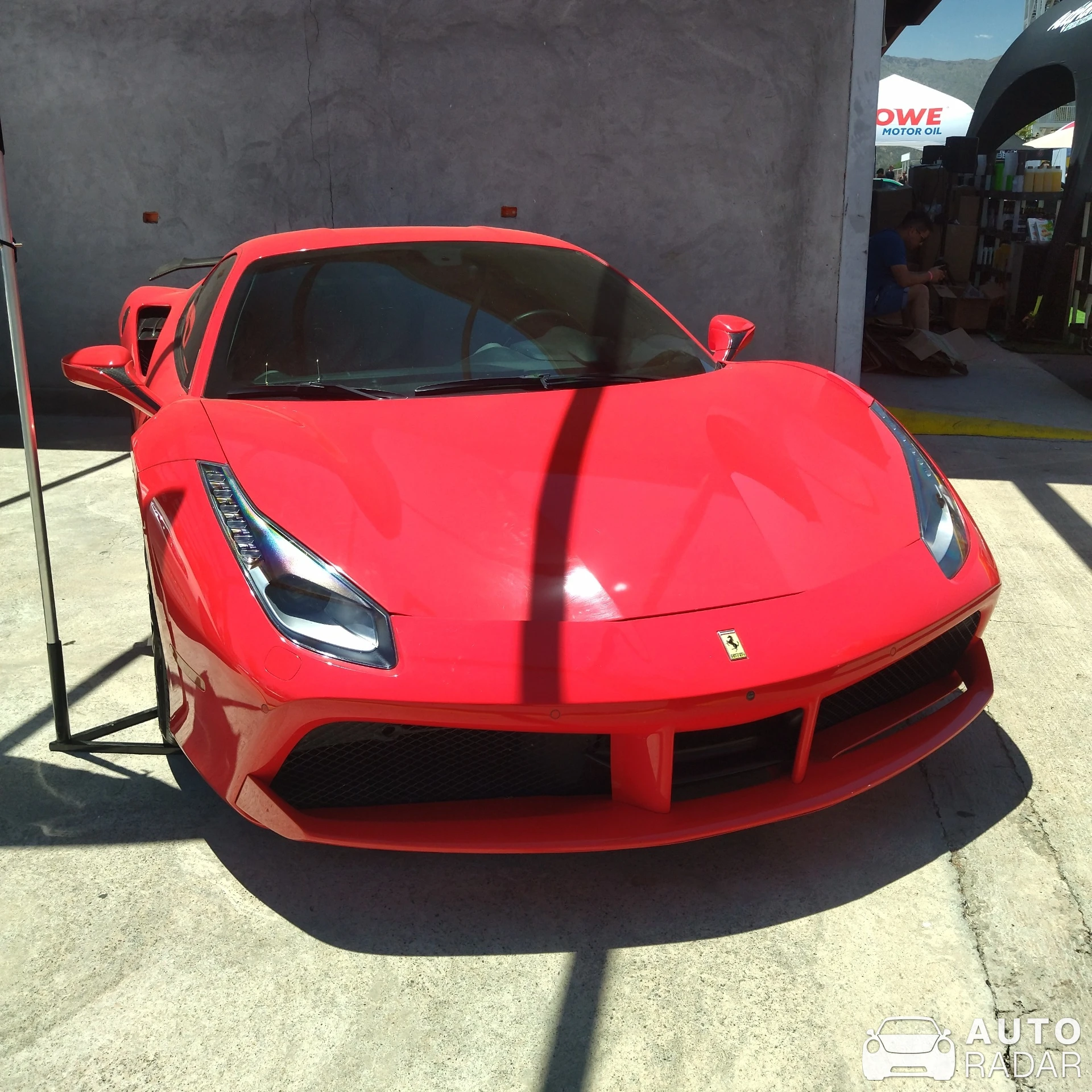 Ferrari 488 GTB Novitec Rosso spotted in Codegua, Chile