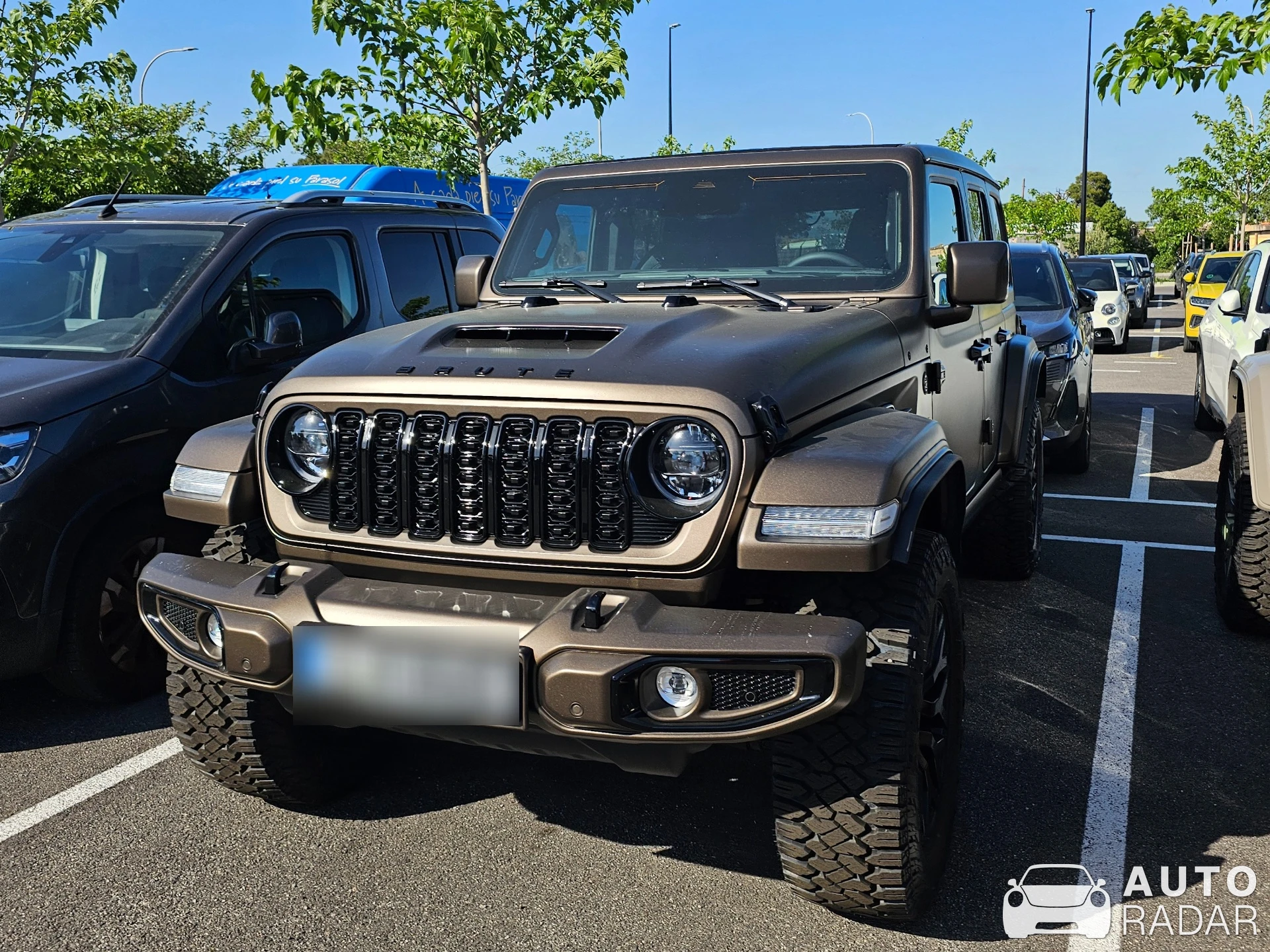 Jeep Wrangler Brute spotted in Palma