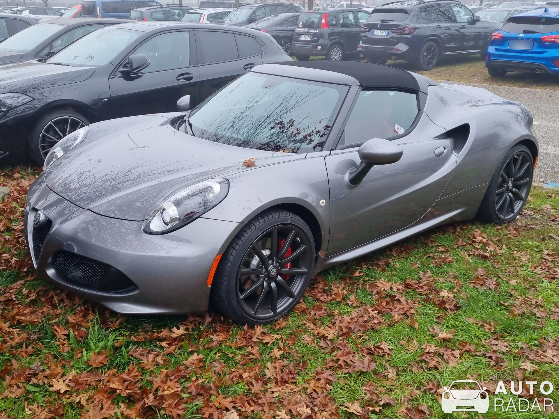 Alfa Romeo 4C Spider spotted in Rho, Italia