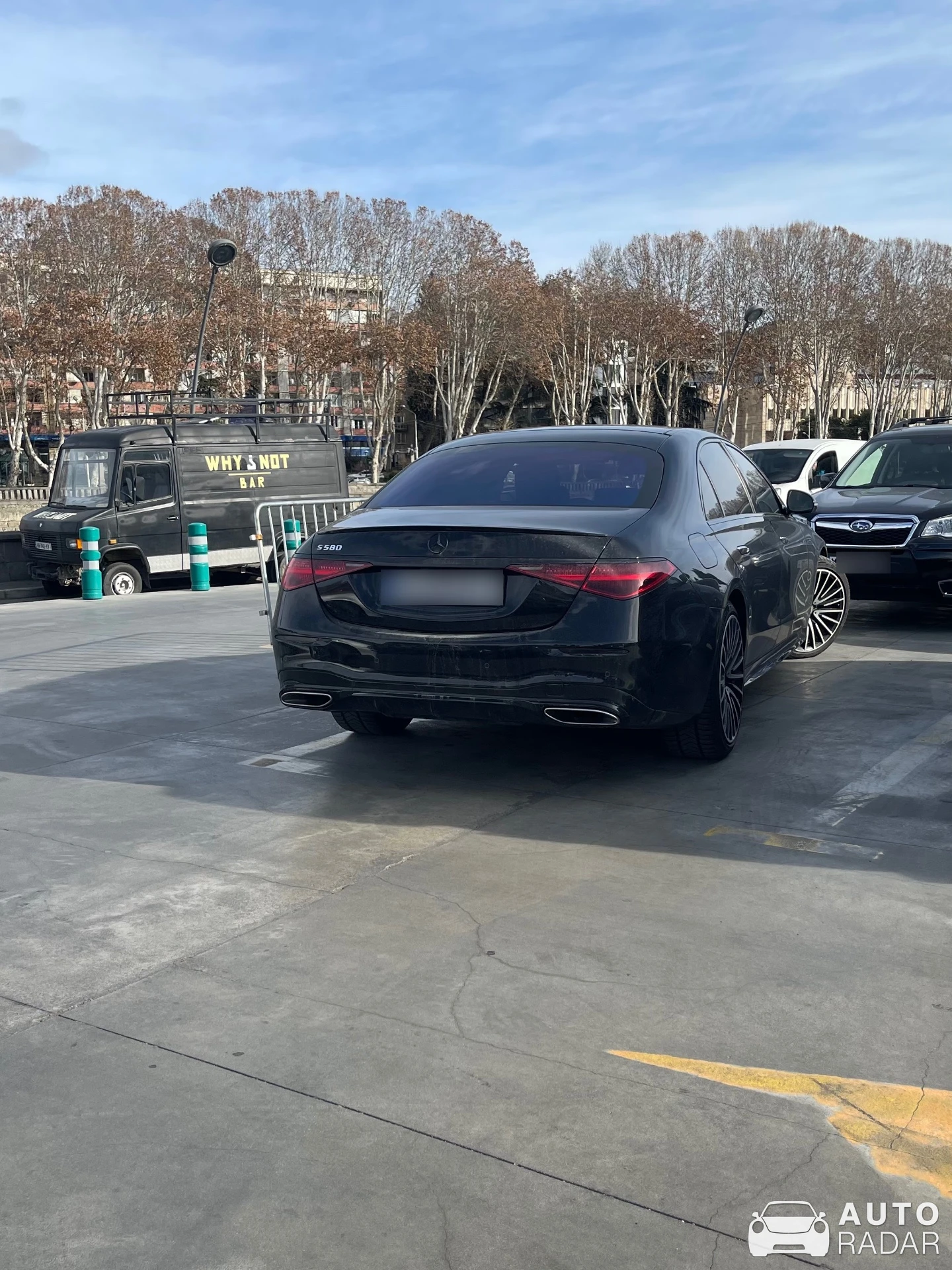 Mercedes-Benz S 580 X223 spotted in თბილისი, საქართველო