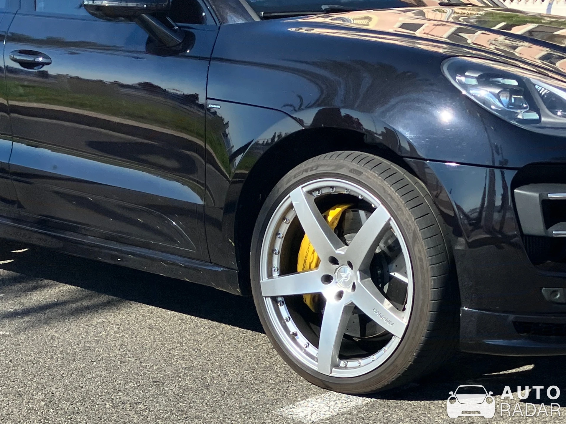 Porsche Macan Turbo Hamann spotted in Nice
