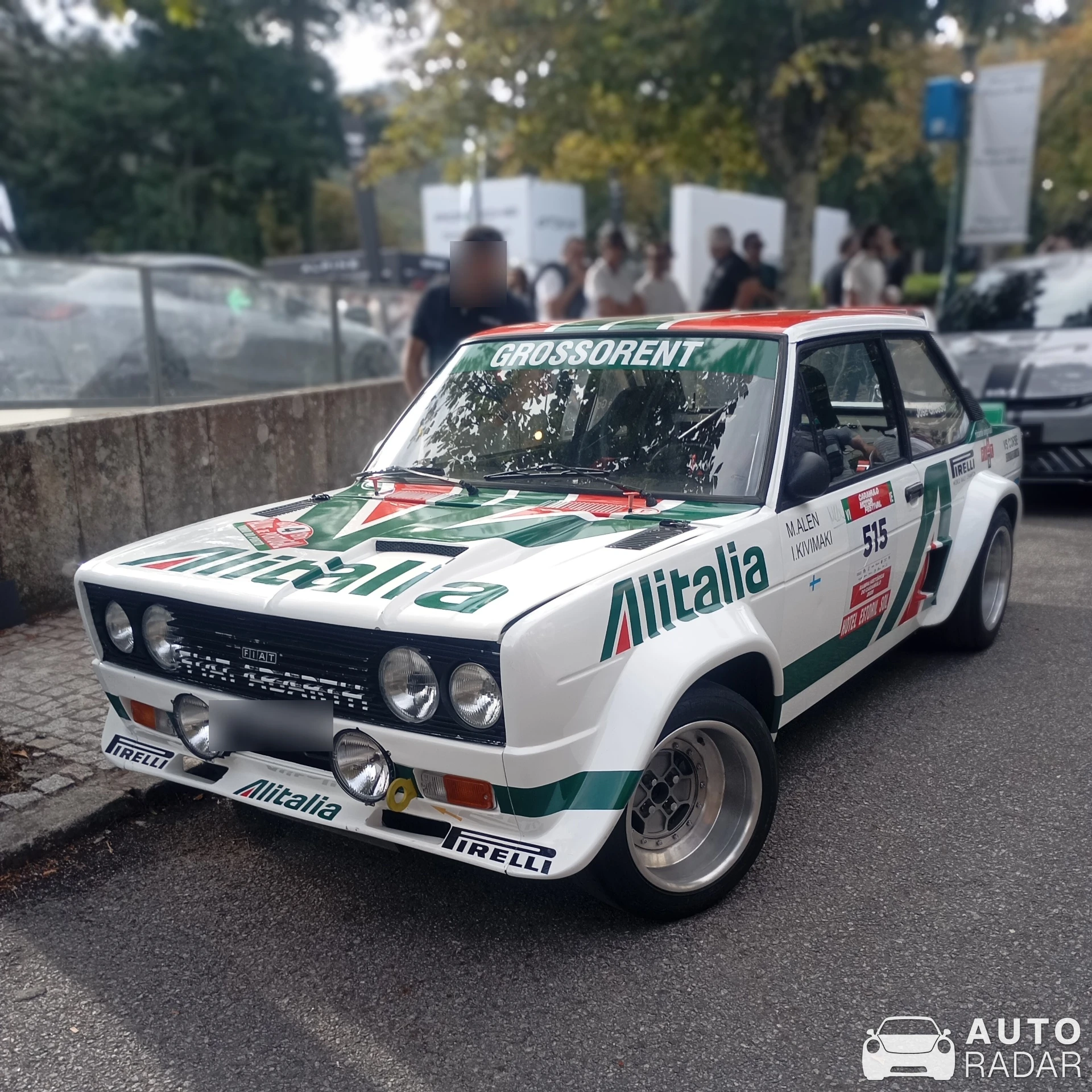 Fiat 131 Abarth spotted in Caramulo