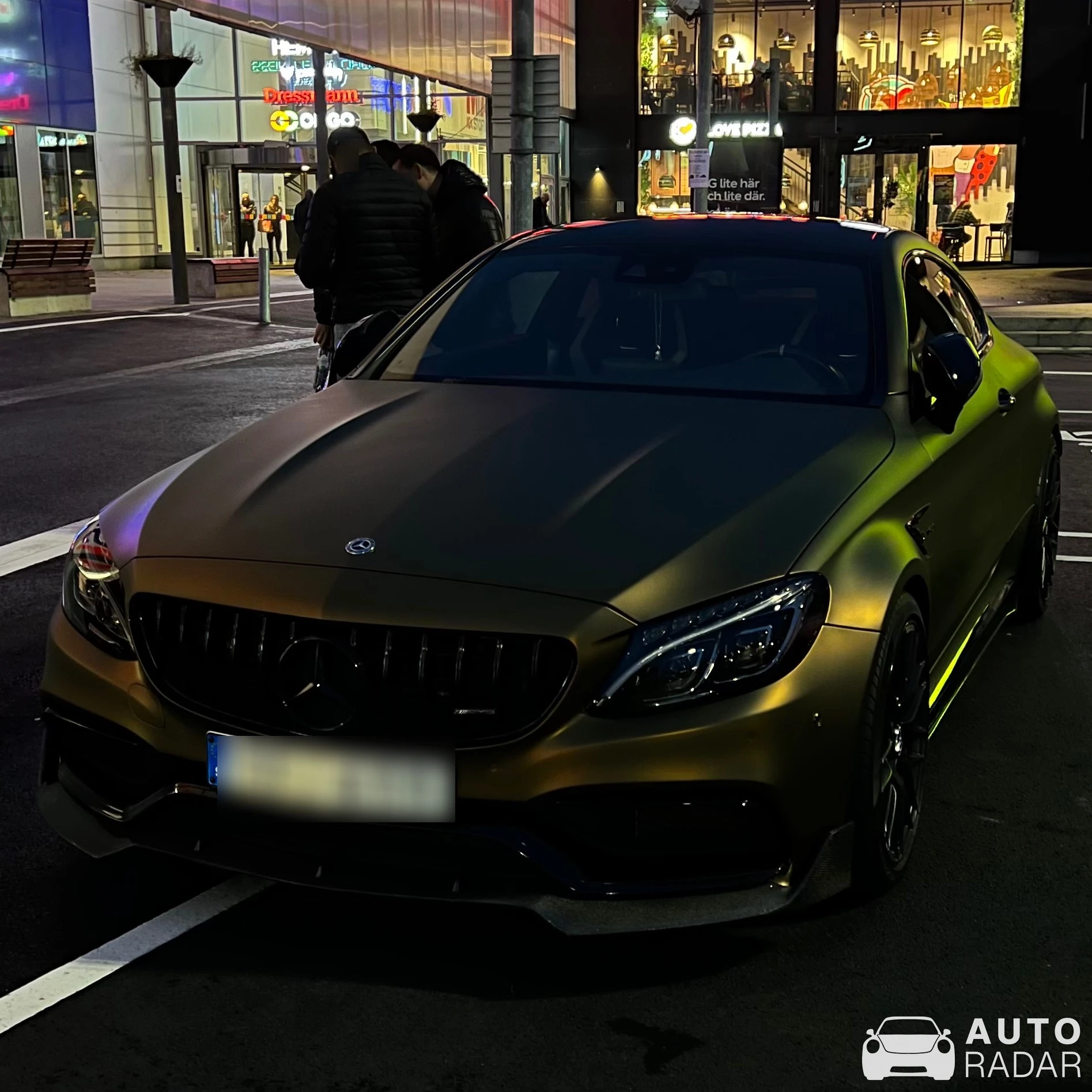 Mercedes-AMG C 63 Coupé C205 spotted in Högsbo, Sverige