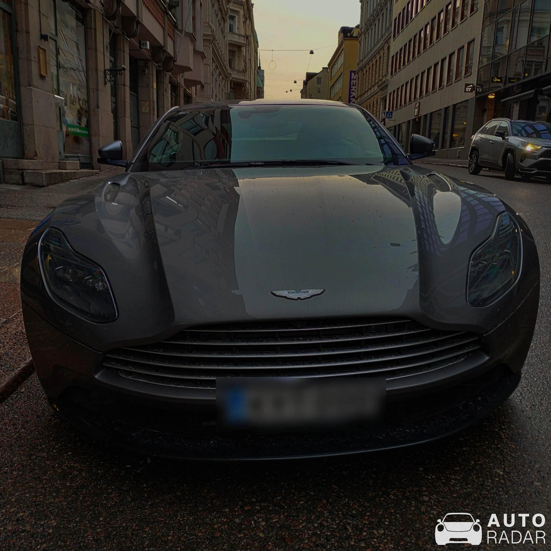 Aston Martin DB11 V8 spotted in Helsinki, Finland