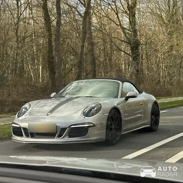 Porsche 991 Carrera 4 GTS Cabriolet MkI spotted in Emmen