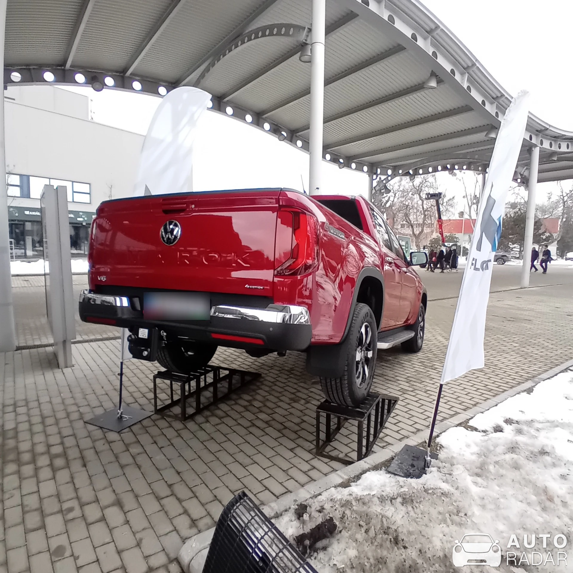 Volkswagen Amarok spotted in Budapest