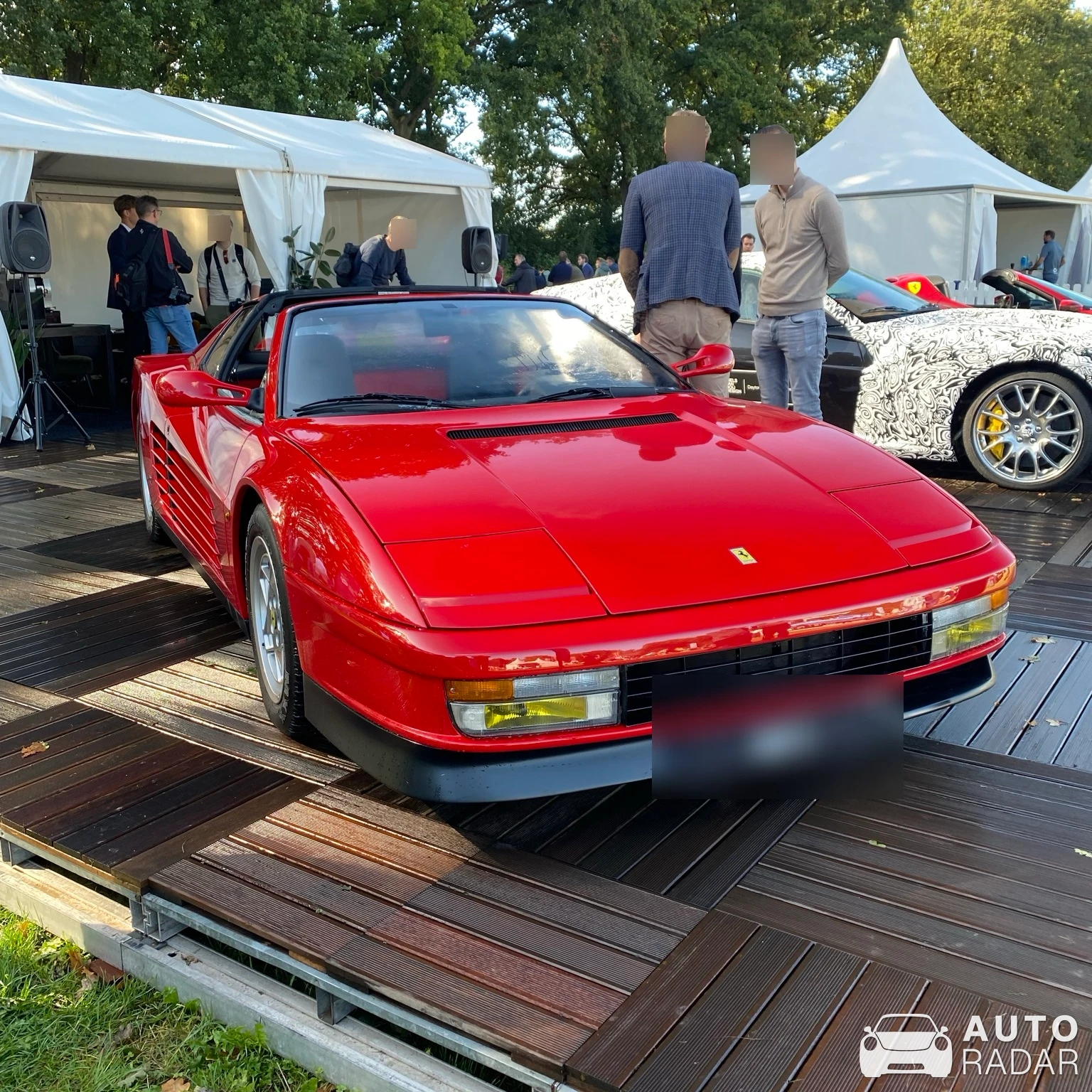Ferrari Testarossa Spider spotted in Tricht