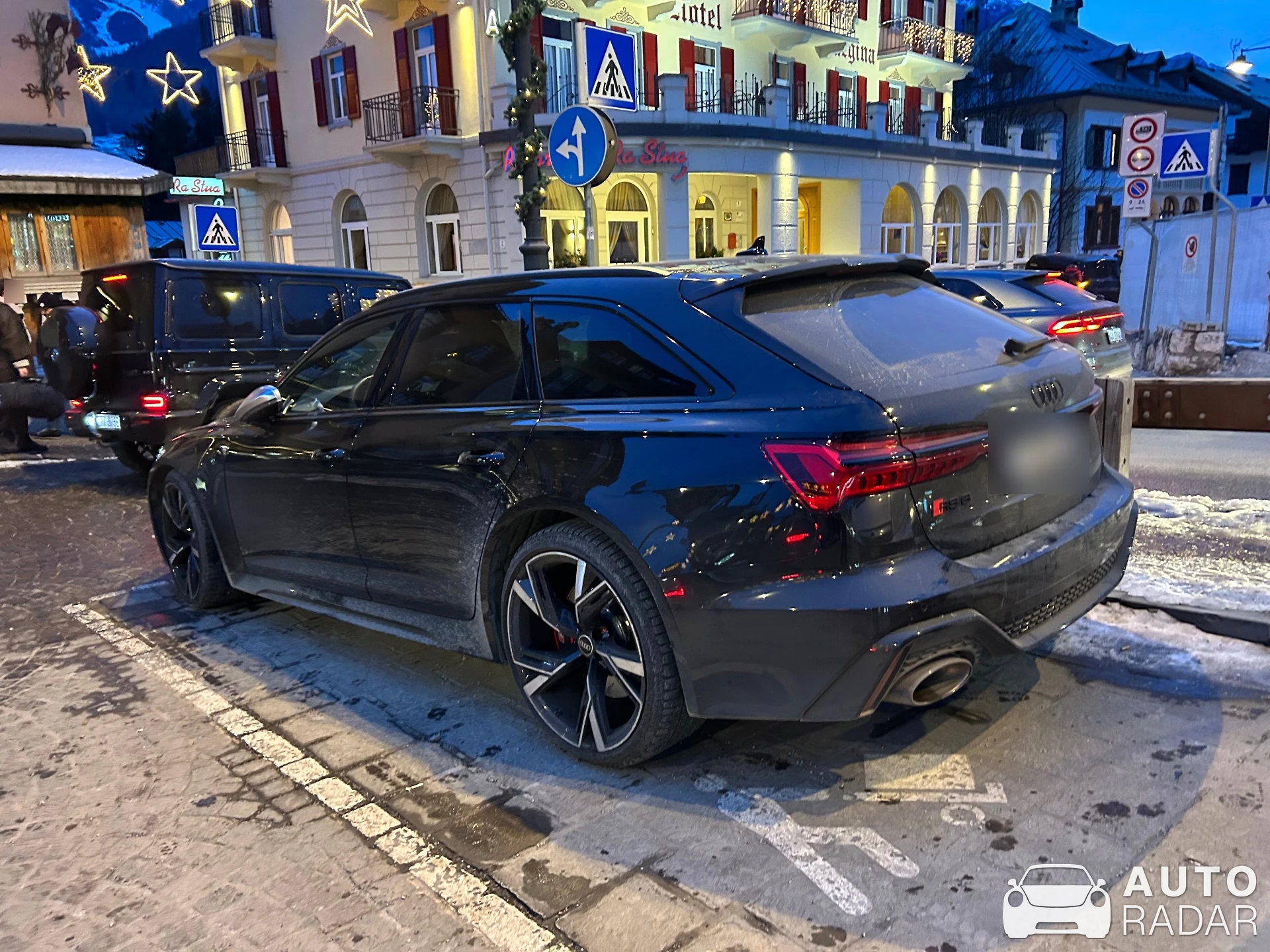 Audi RS6 Avant C8 spotted in Cortina d'Ampezzo, Italien