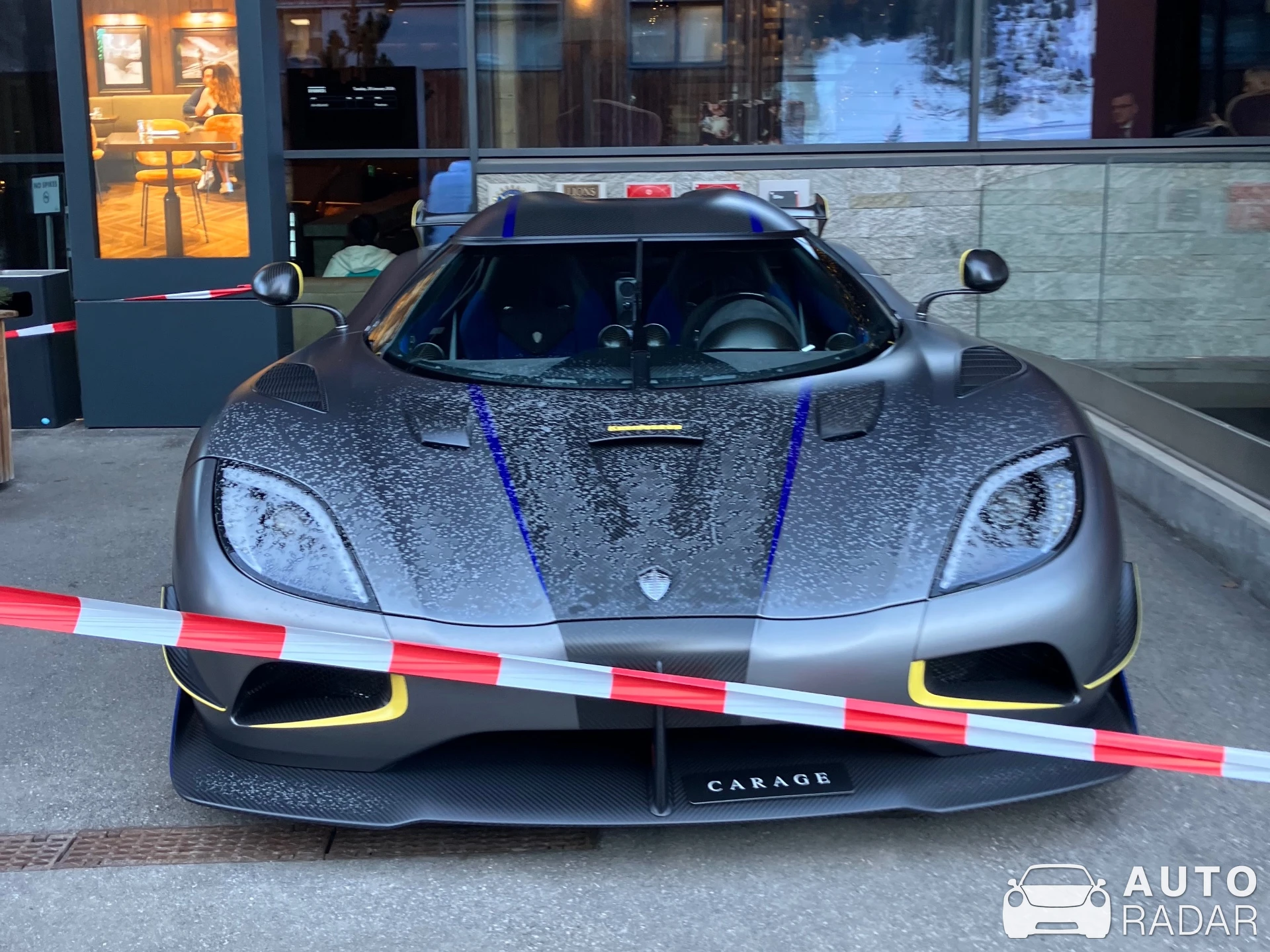 Koenigsegg Agera RS Prototype spotted in Davos