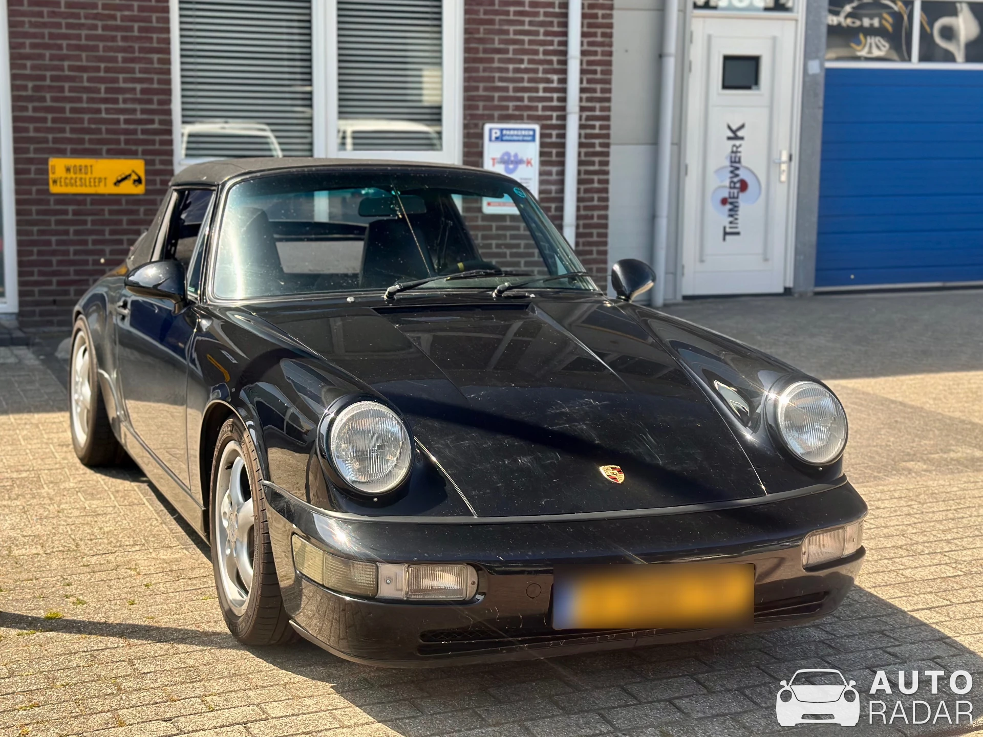Porsche 964 Carrera 4 Cabriolet spotted in 's-Gravenzande