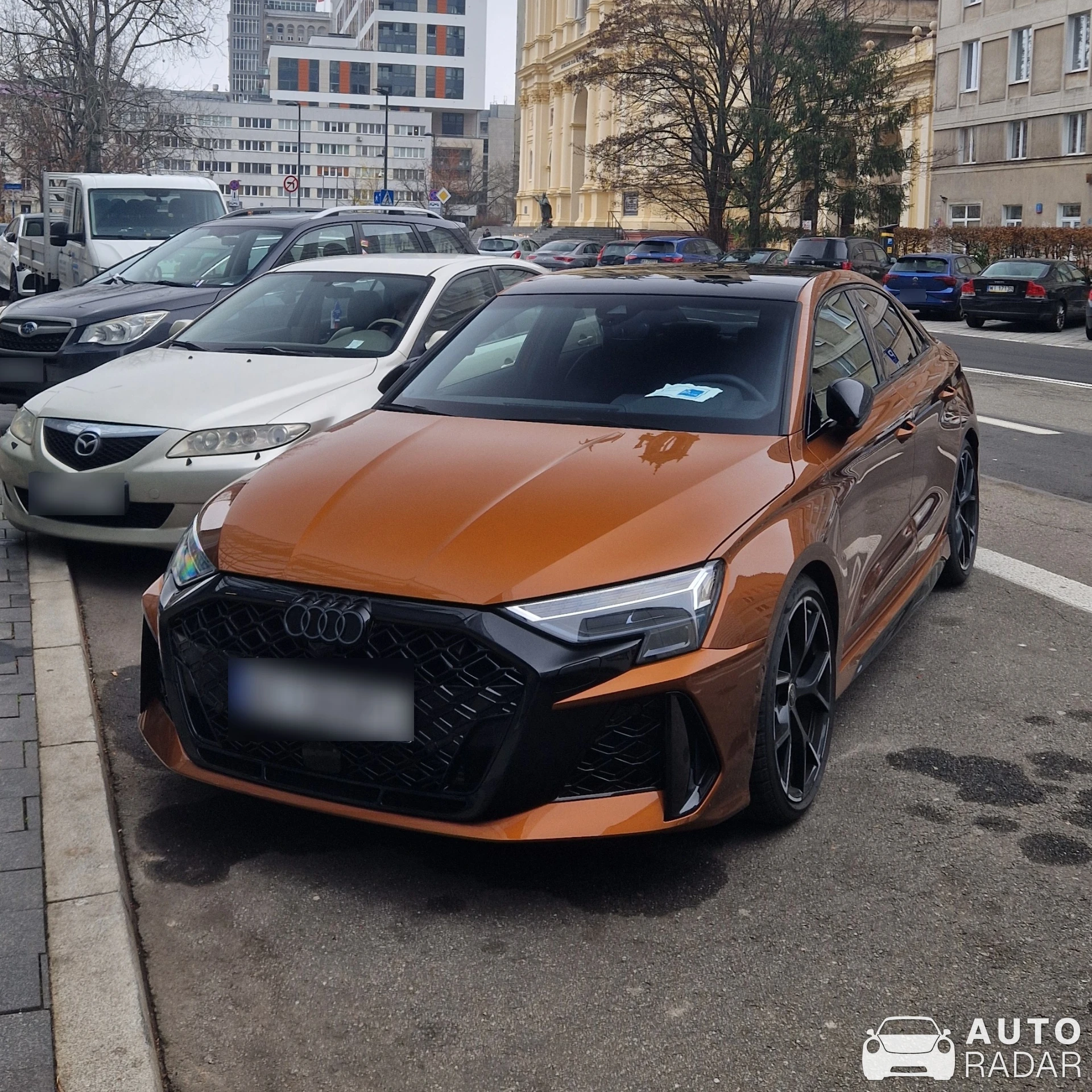 Audi RS3 Sportback 8Y 2024 spotted in Warszawa
