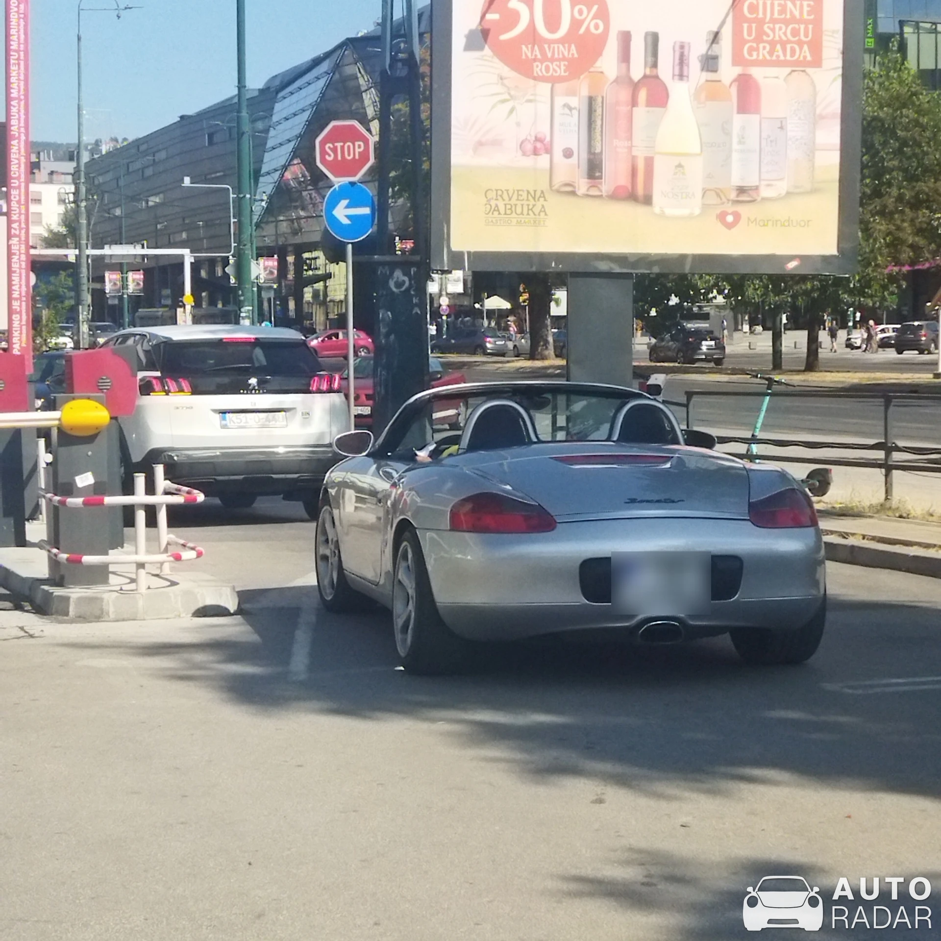 Porsche 986 Boxster spotted in Sarajevo, Bosnia and Herzegovina