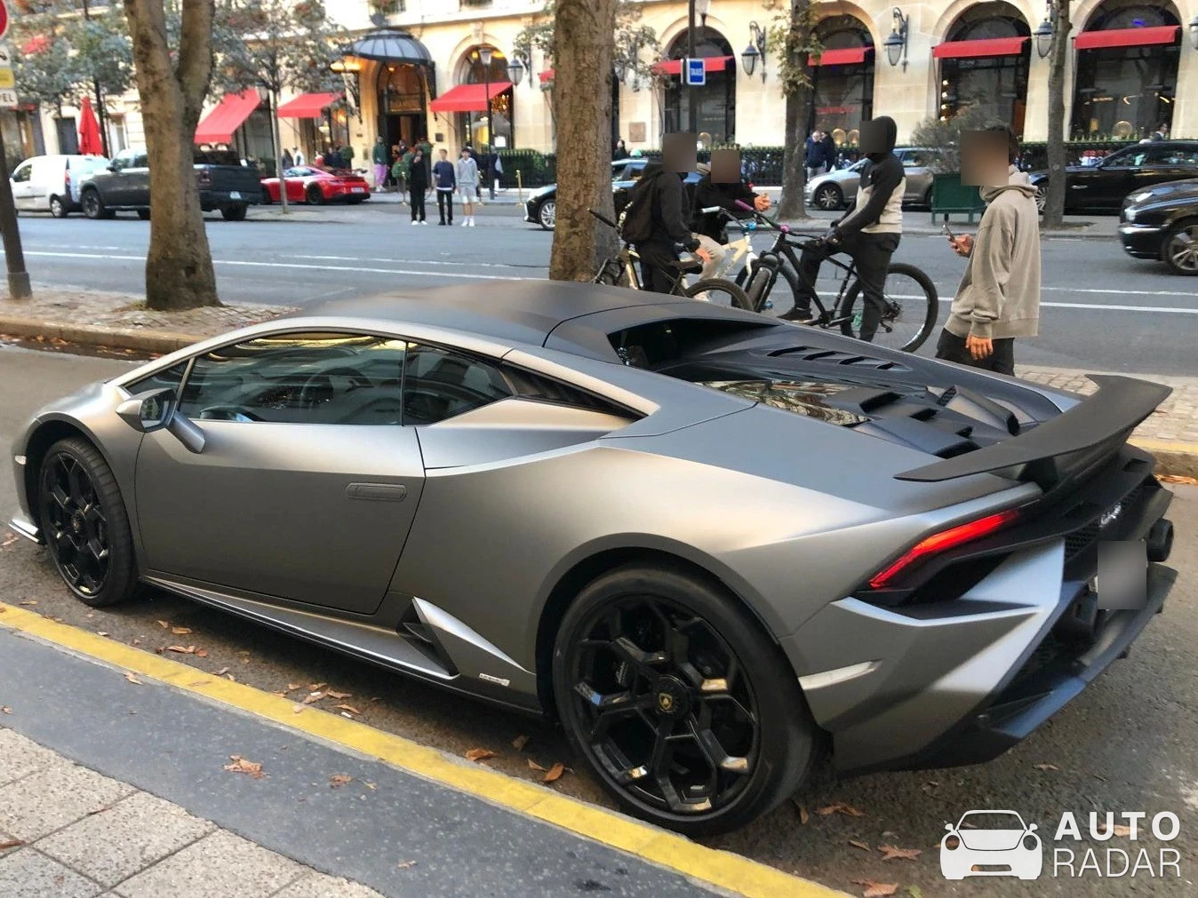Lamborghini Huracán LP640-2 Tecnica spotted in Paris, France