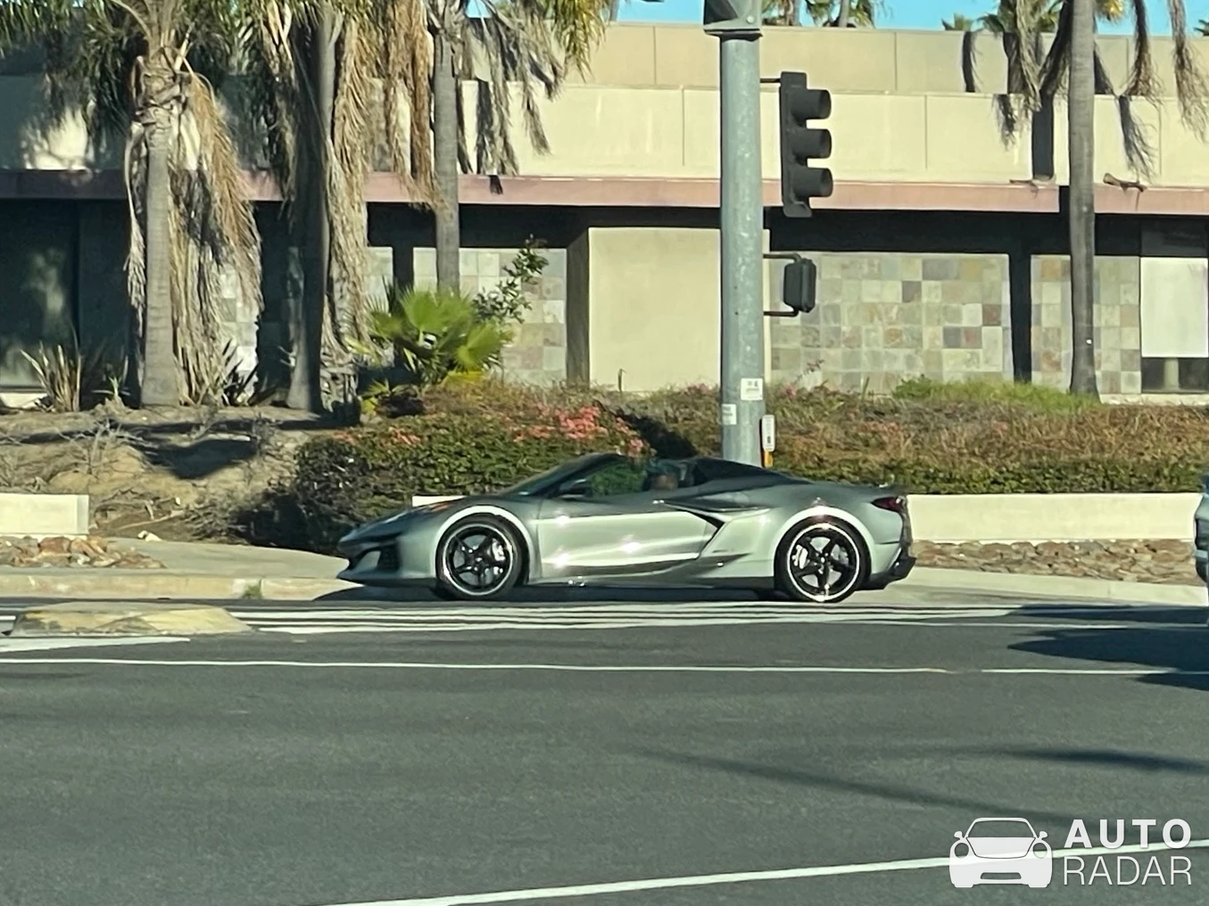 Chevrolet Corvette C8 E-Ray Convertible spotted in Torrance