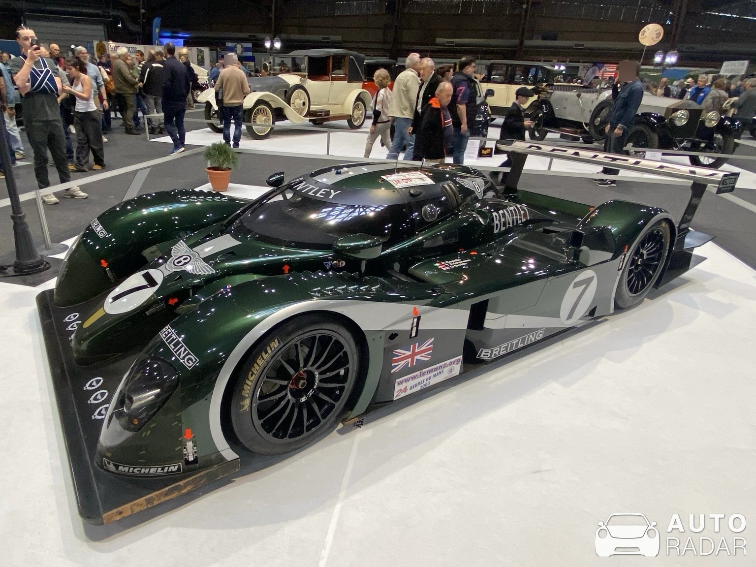 Bentley Speed 8 spotted in Avignon