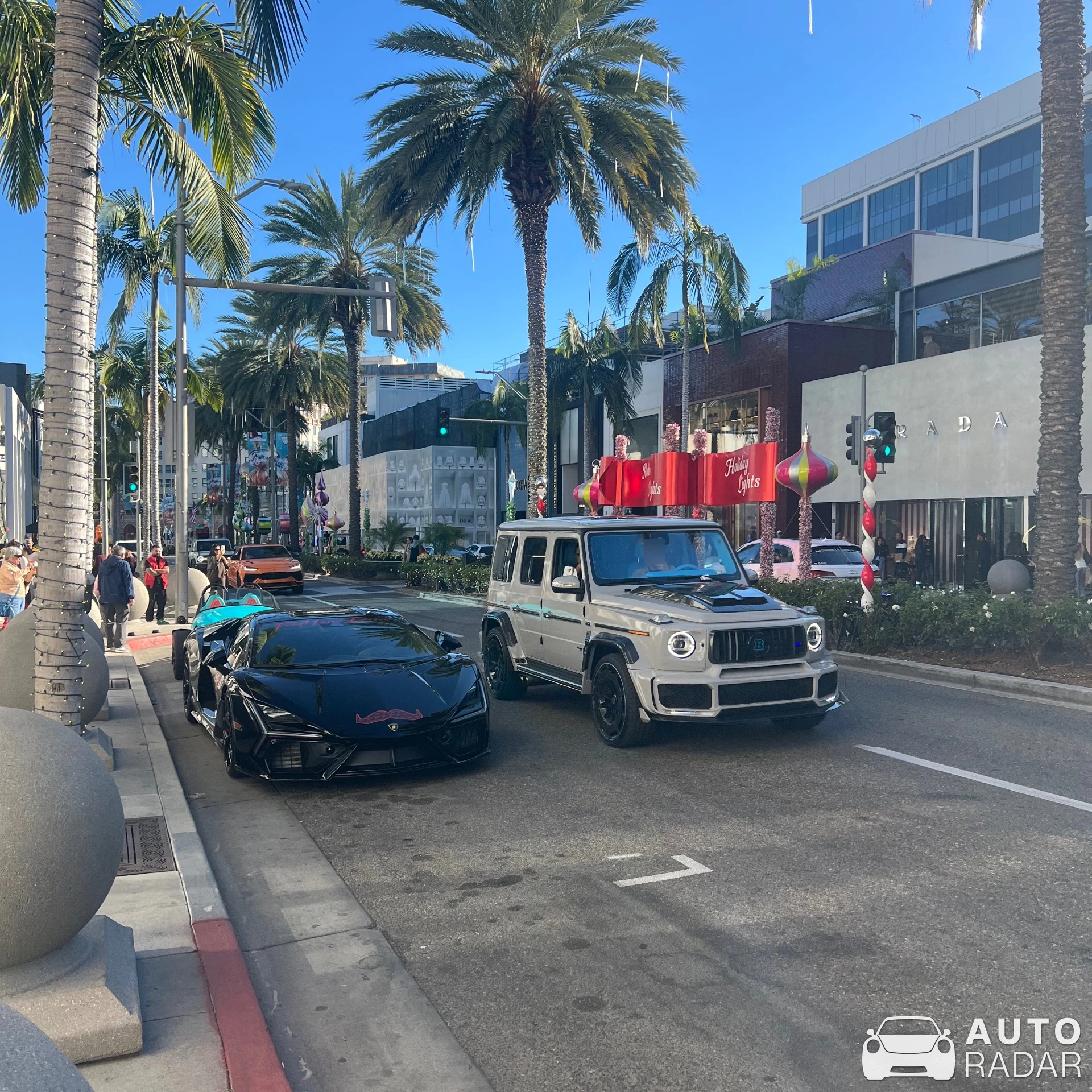 Mercedes-AMG Brabus G 800 spotted in Beverly Hills, United States