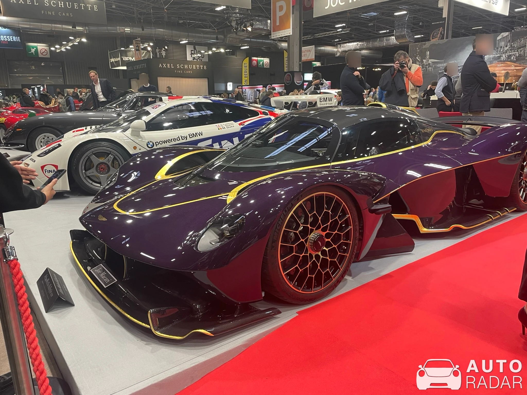 Aston Martin Valkyrie Anemos spotted in Lille, France