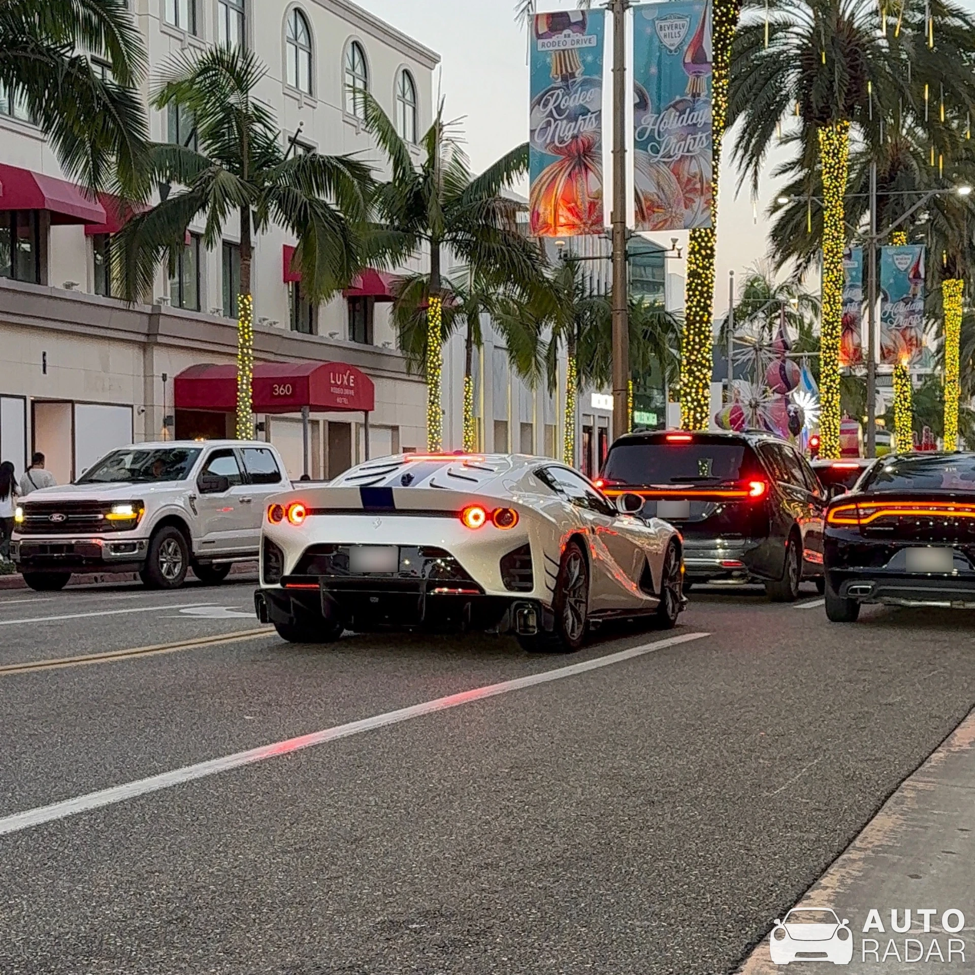 Ferrari 812 Competizione spotted in Beverly Hills, United States