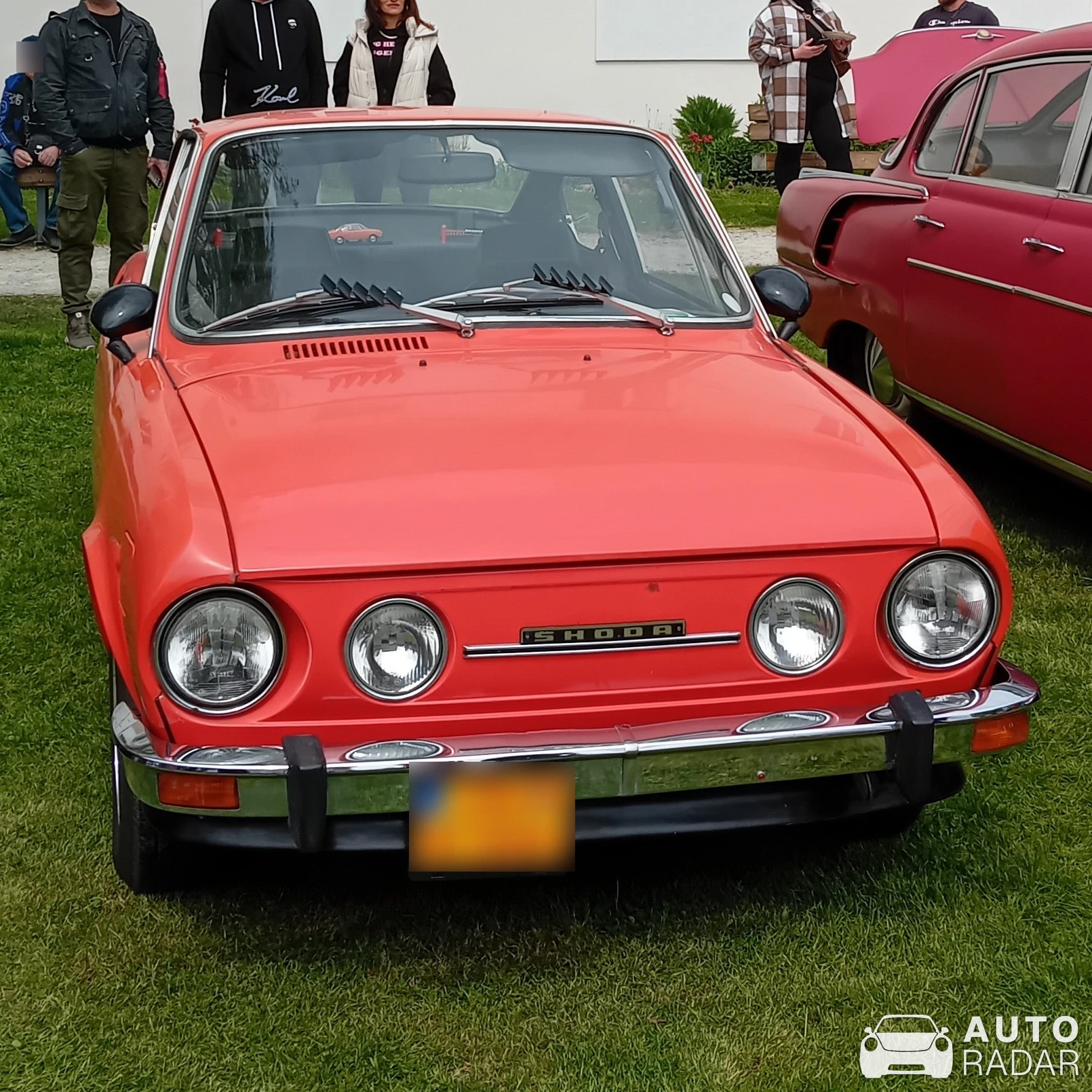 Škoda 110 spotted in Gbeľany