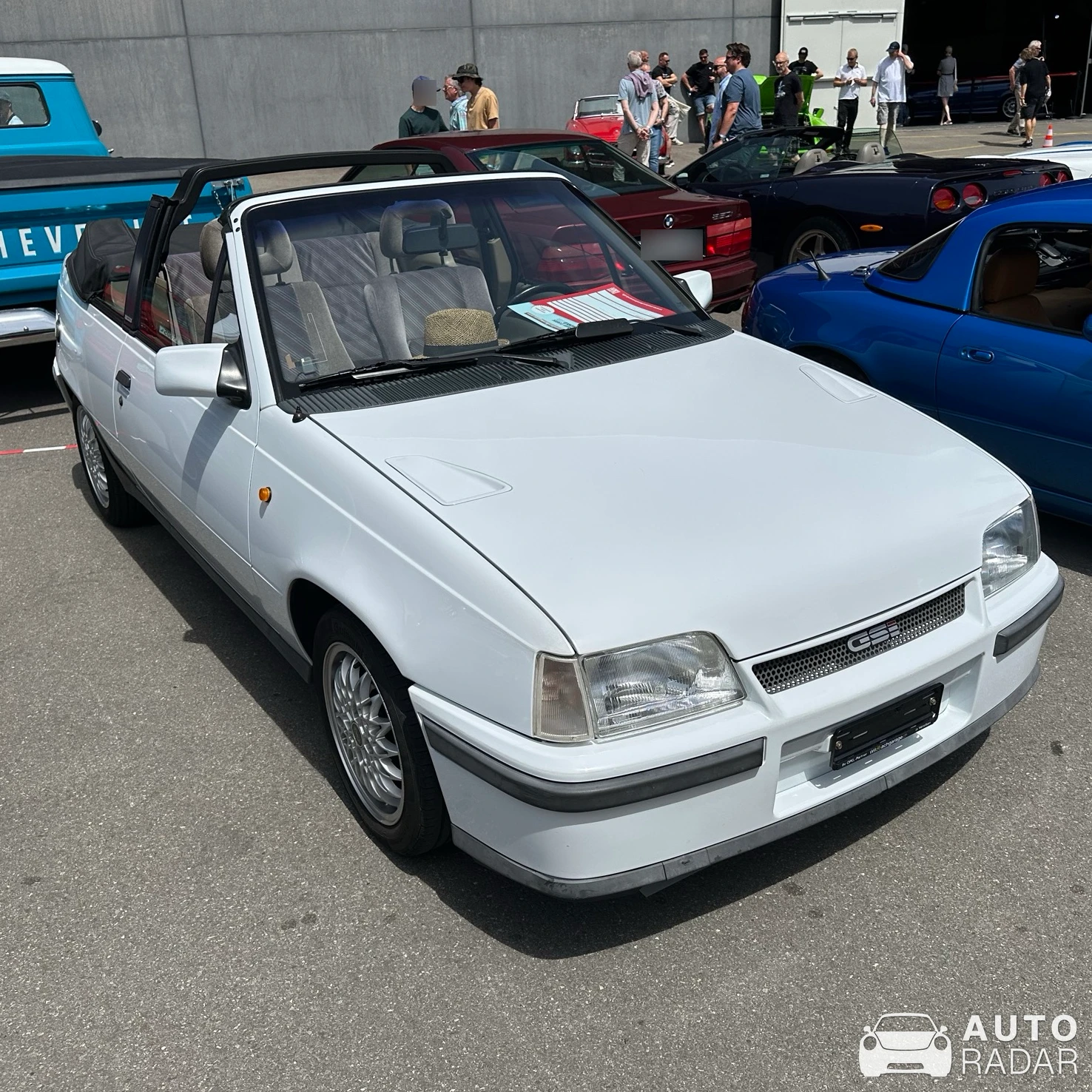 Opel Kadett E GSi Cabriolet spotted in Luzern