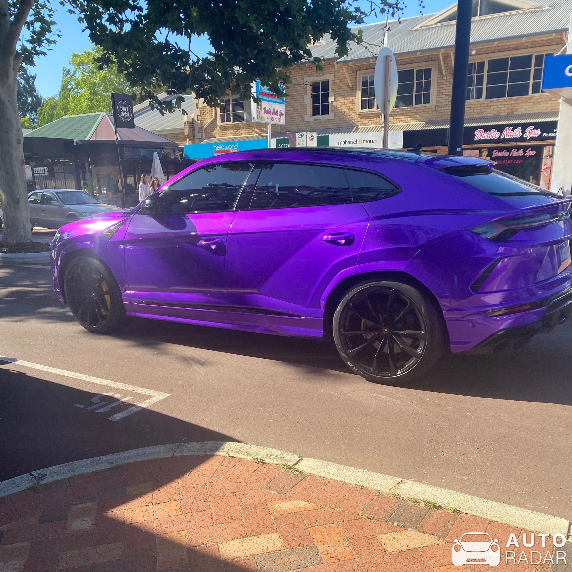 Lamborghini Urus spotted in South Perth, Australia