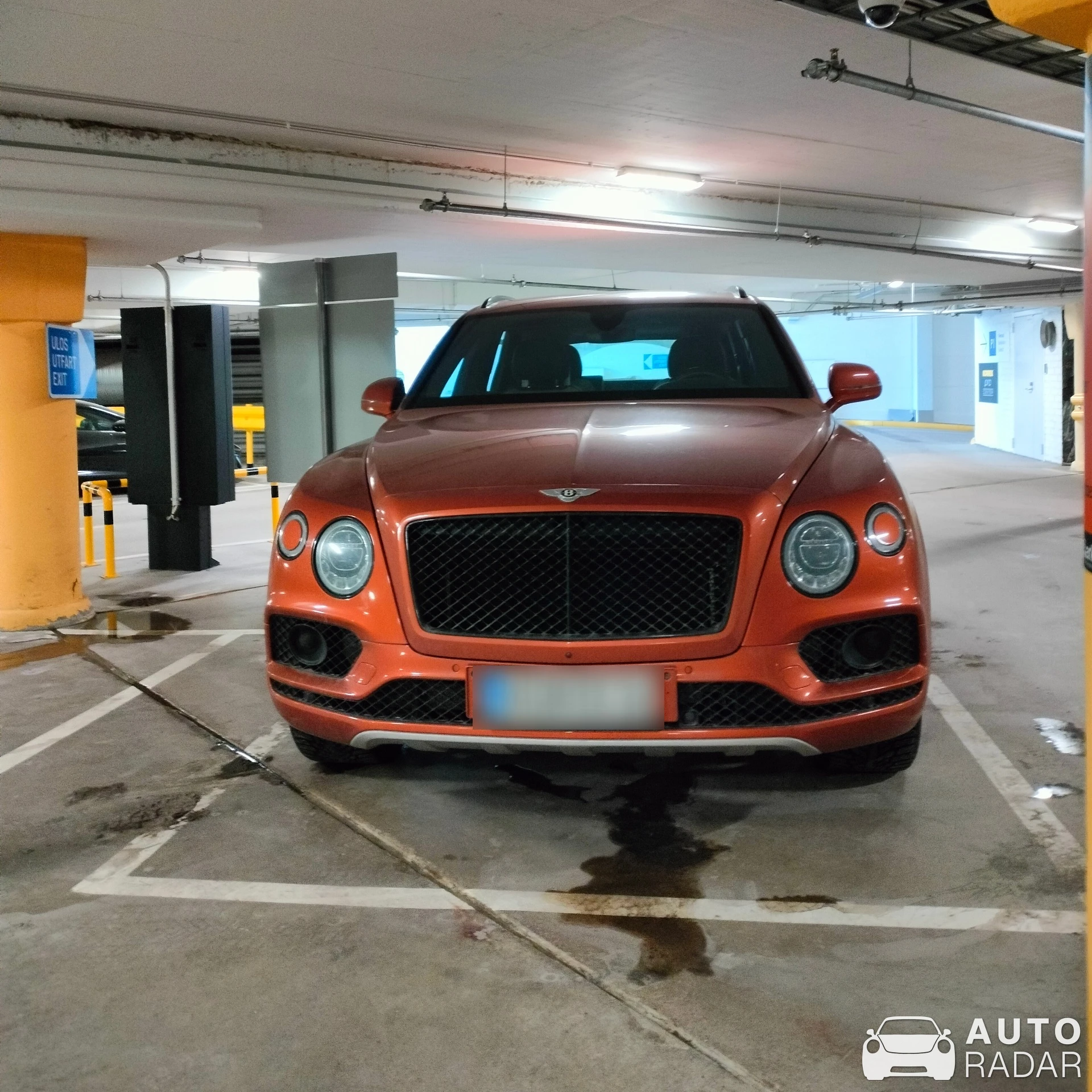 Bentley Bentayga spotted in Espoo, Finland