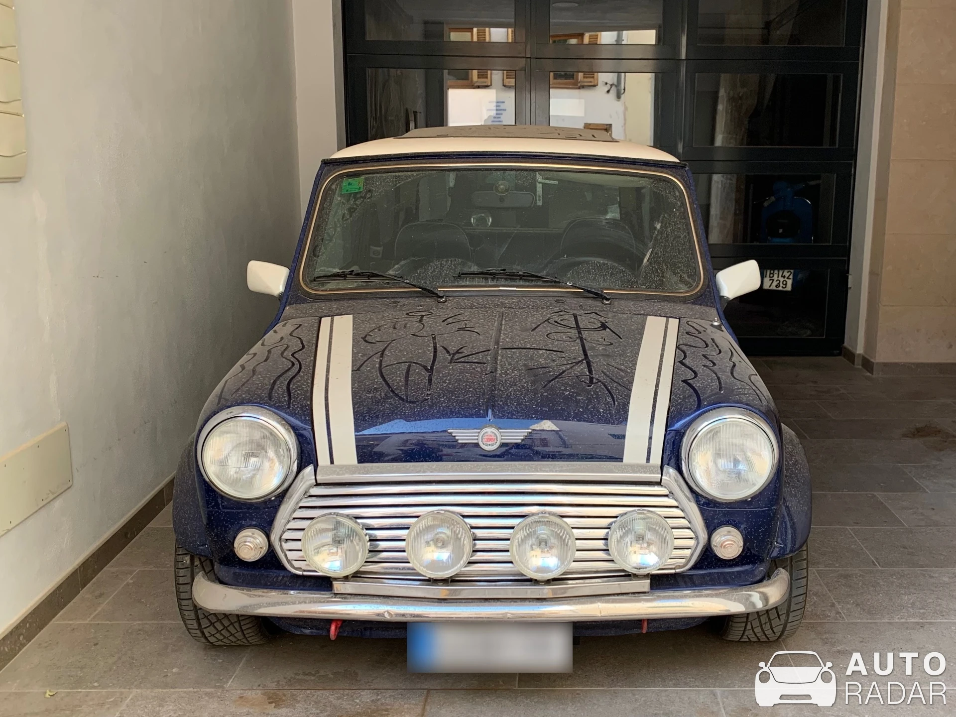 Austin Mini 1300 Cooper spotted in Porreres, Spanien