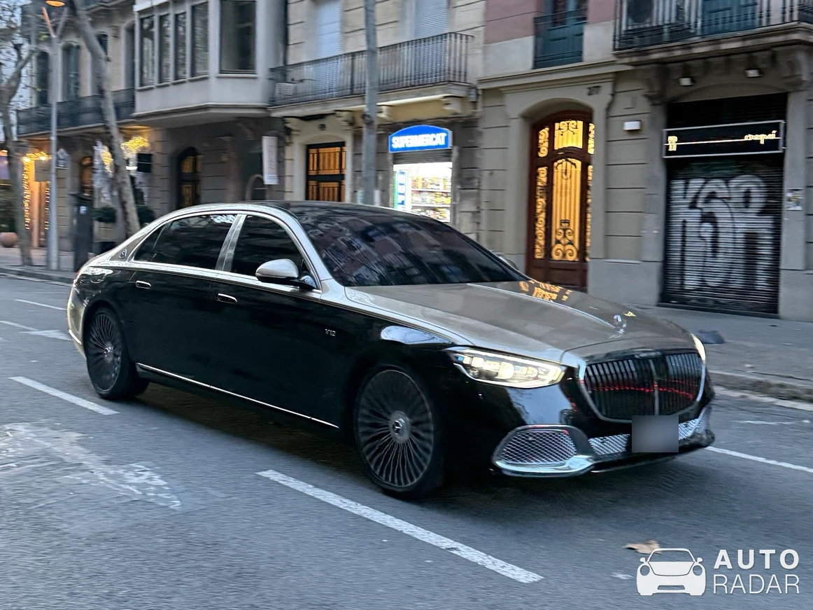 Mercedes-Maybach S 680 spotted in Barcelona, Spain