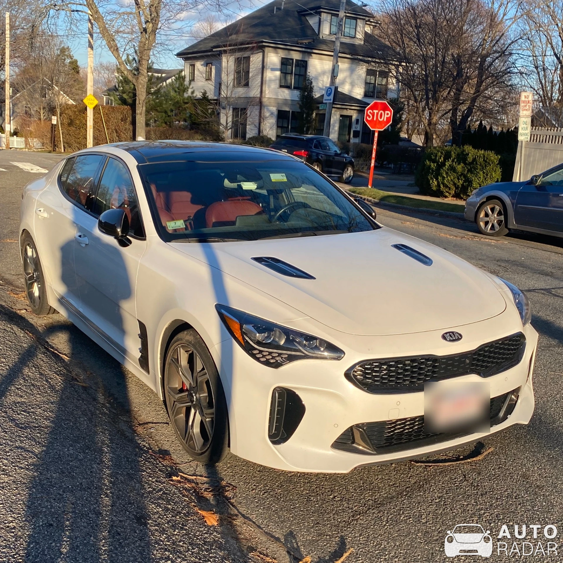 Kia Stinger spotted in Belmont, United States