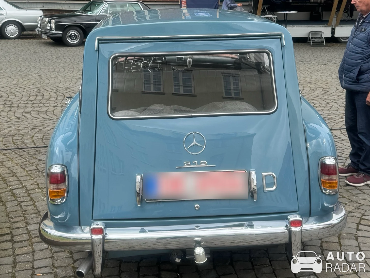 Mercedes-Benz W105 219 Ponton Kombi spotted in Münster