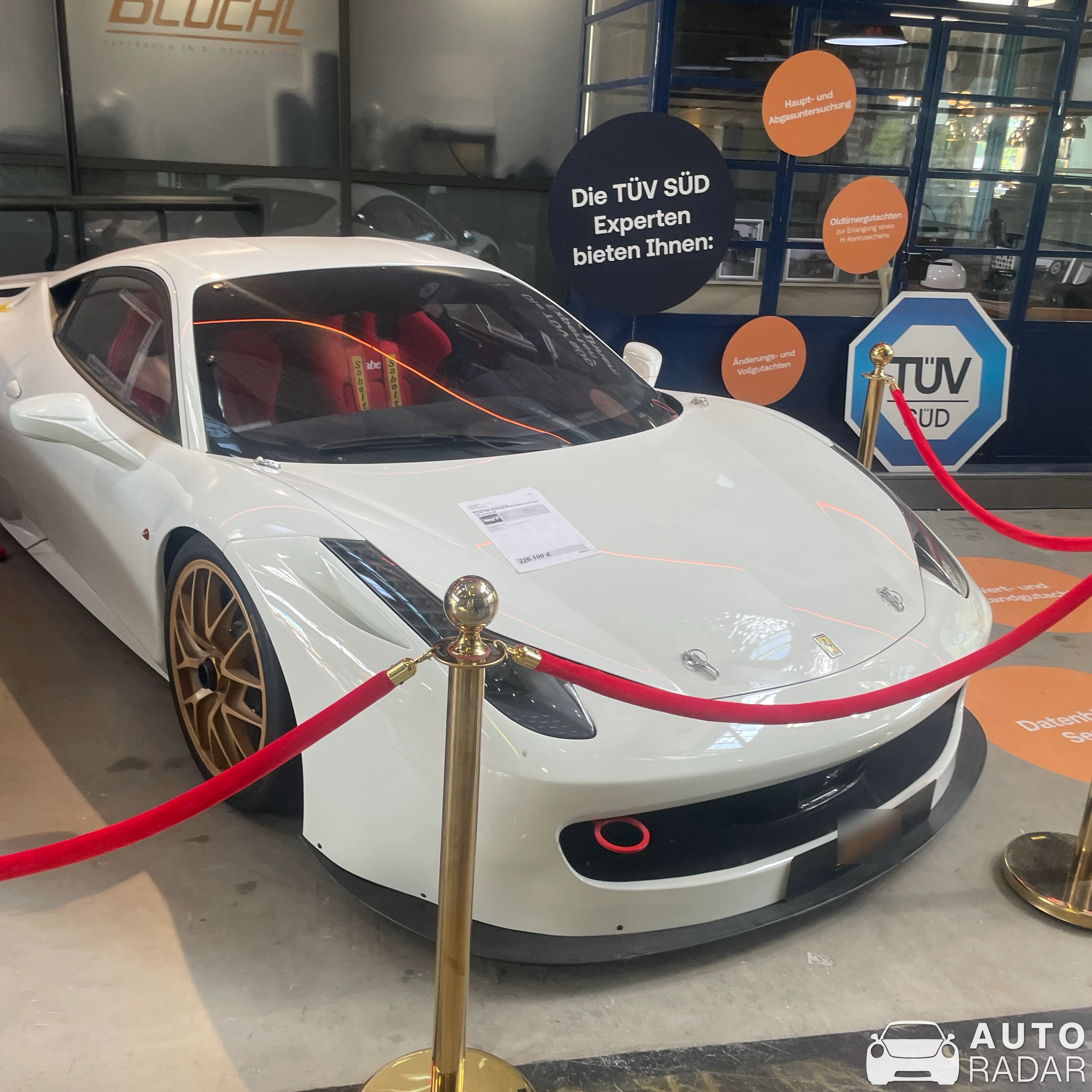 Ferrari 458 Challenge spotted in München
