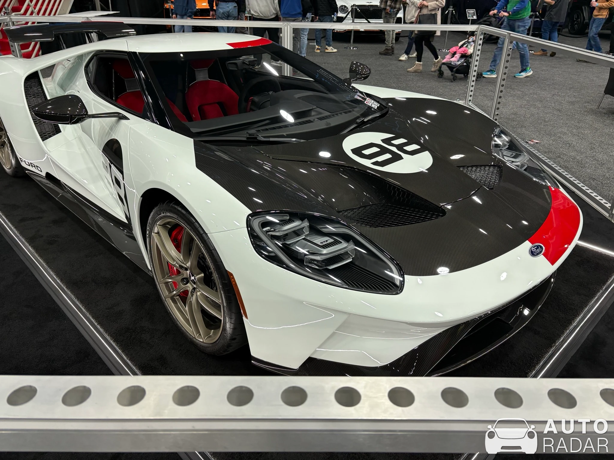 Ford GT Heritage Edition spotted in Portage, United States
