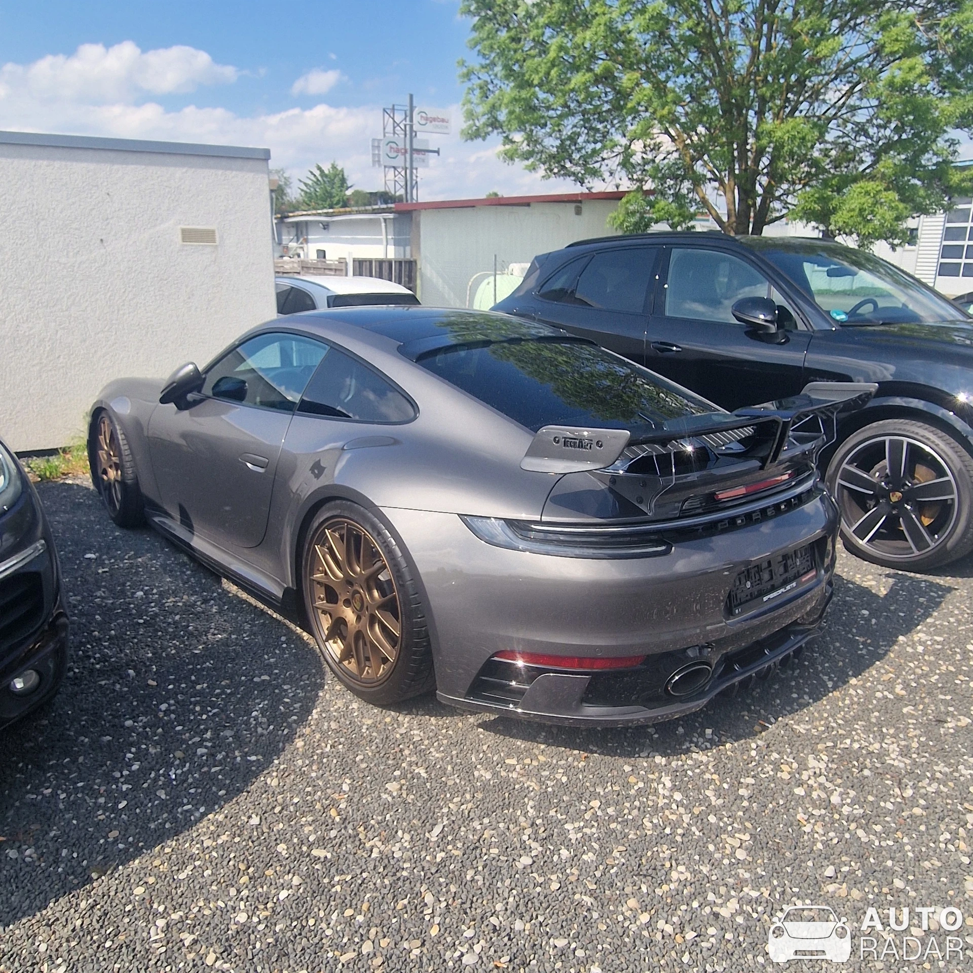 Porsche TechArt 992 Turbo S spotted in Burgau