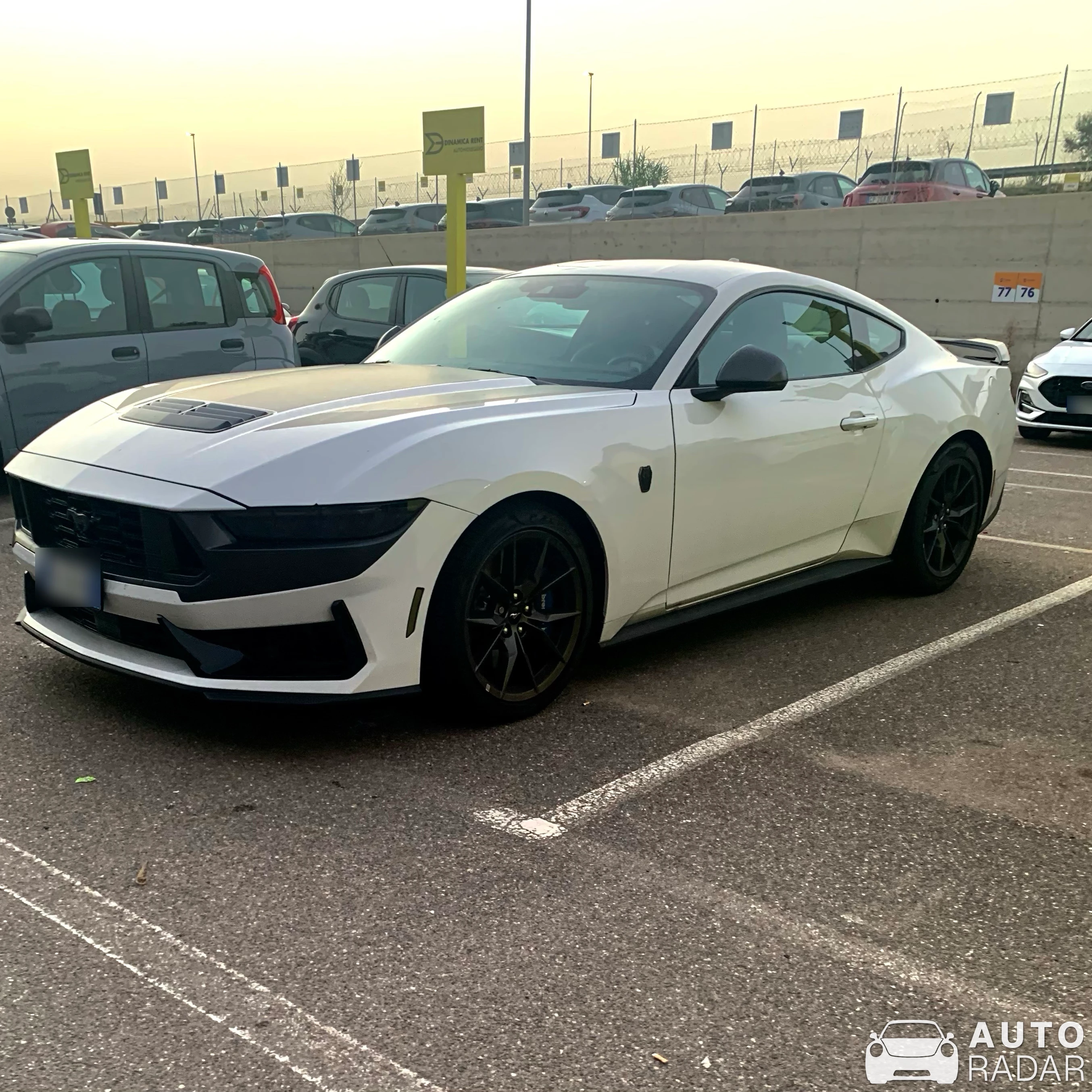 Ford Mustang Dark Horse S650 spotted in Montilliez, Suisse
