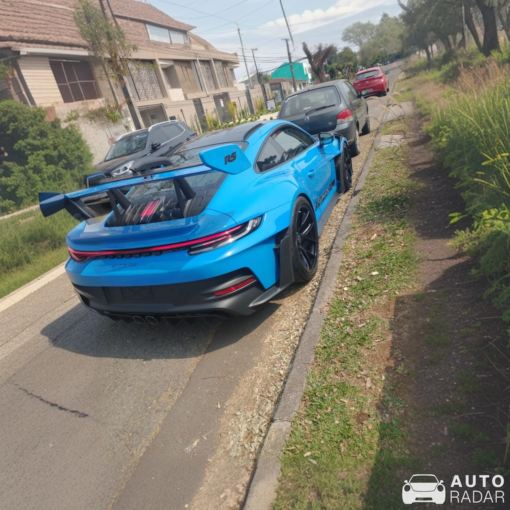 Porsche 992 GT3 RS MkI spotted in Centro, Brazil